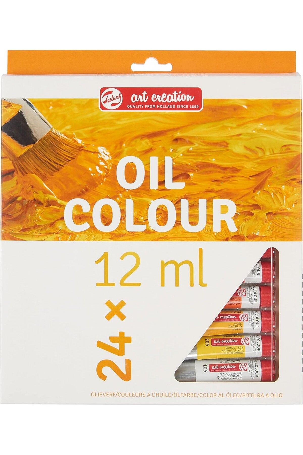 Talens Art Creation Oil Colour Set 24x12ml Yağlı Boya Seti / 9020124m