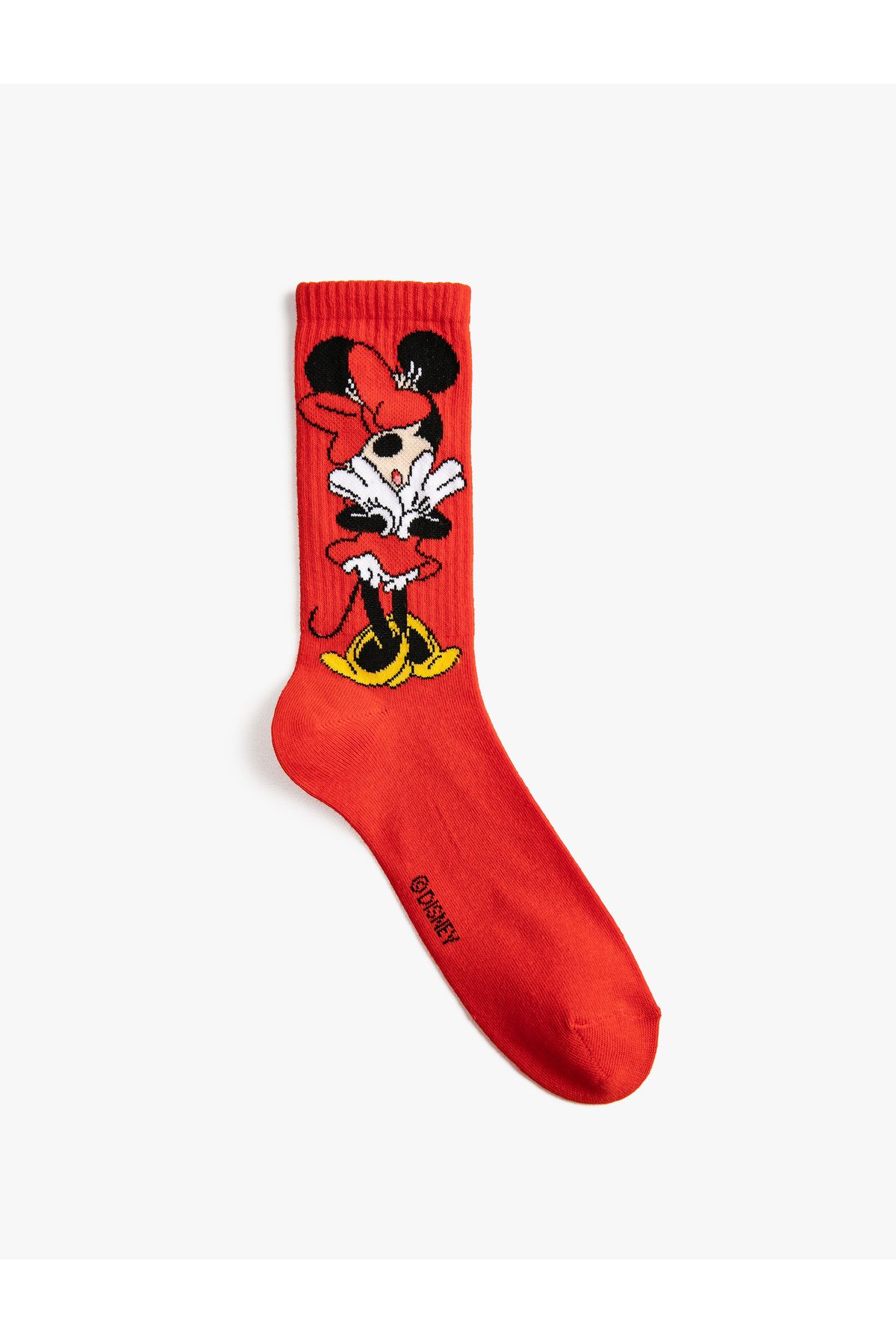 Koton Minnie Mouse Soket Çorap Lisanslı Baskılı
