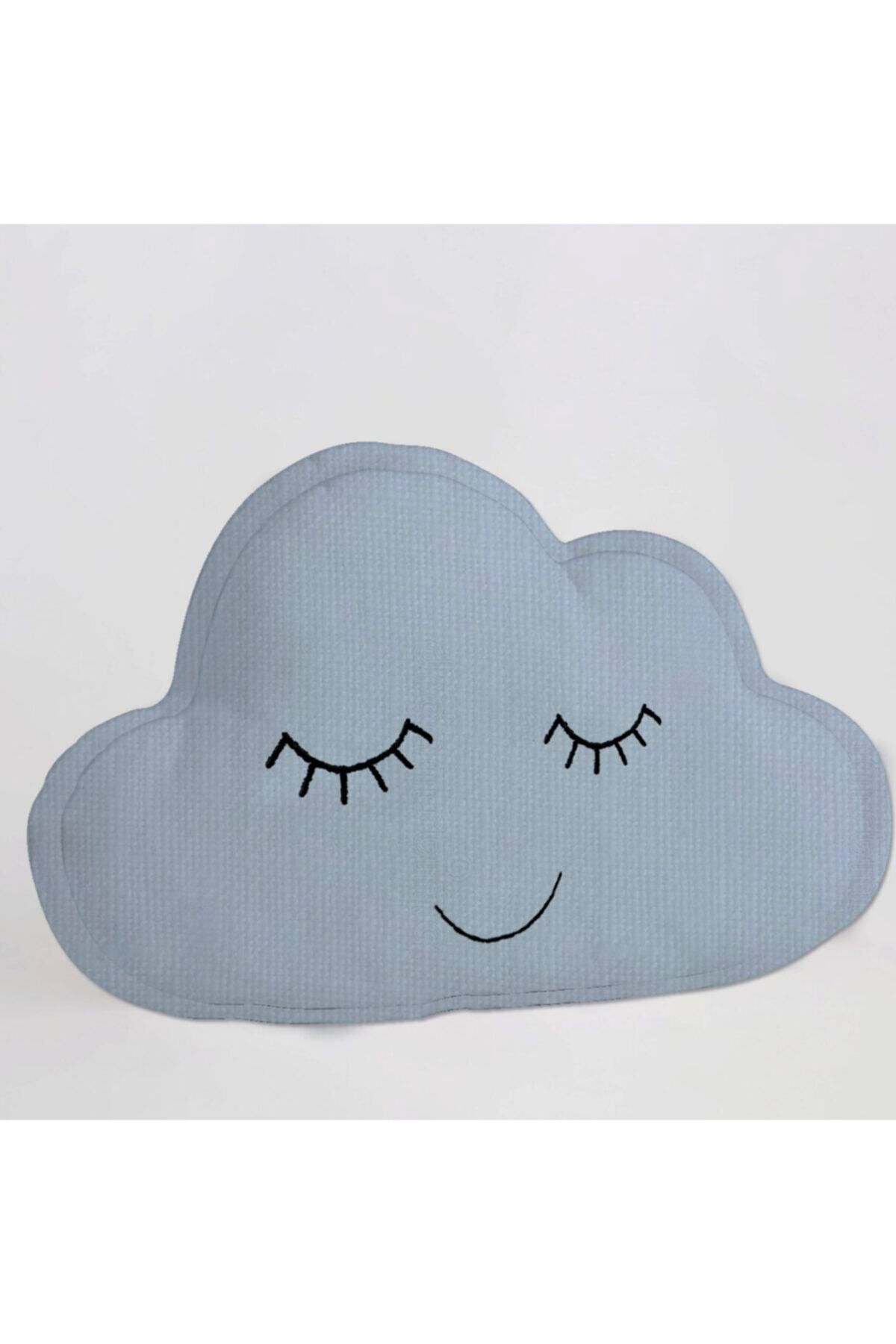 Miomundo Bebek & Çocuk Odası Bulut Dekoratif Yastık Uyku Arkadaşı Açık Mavi