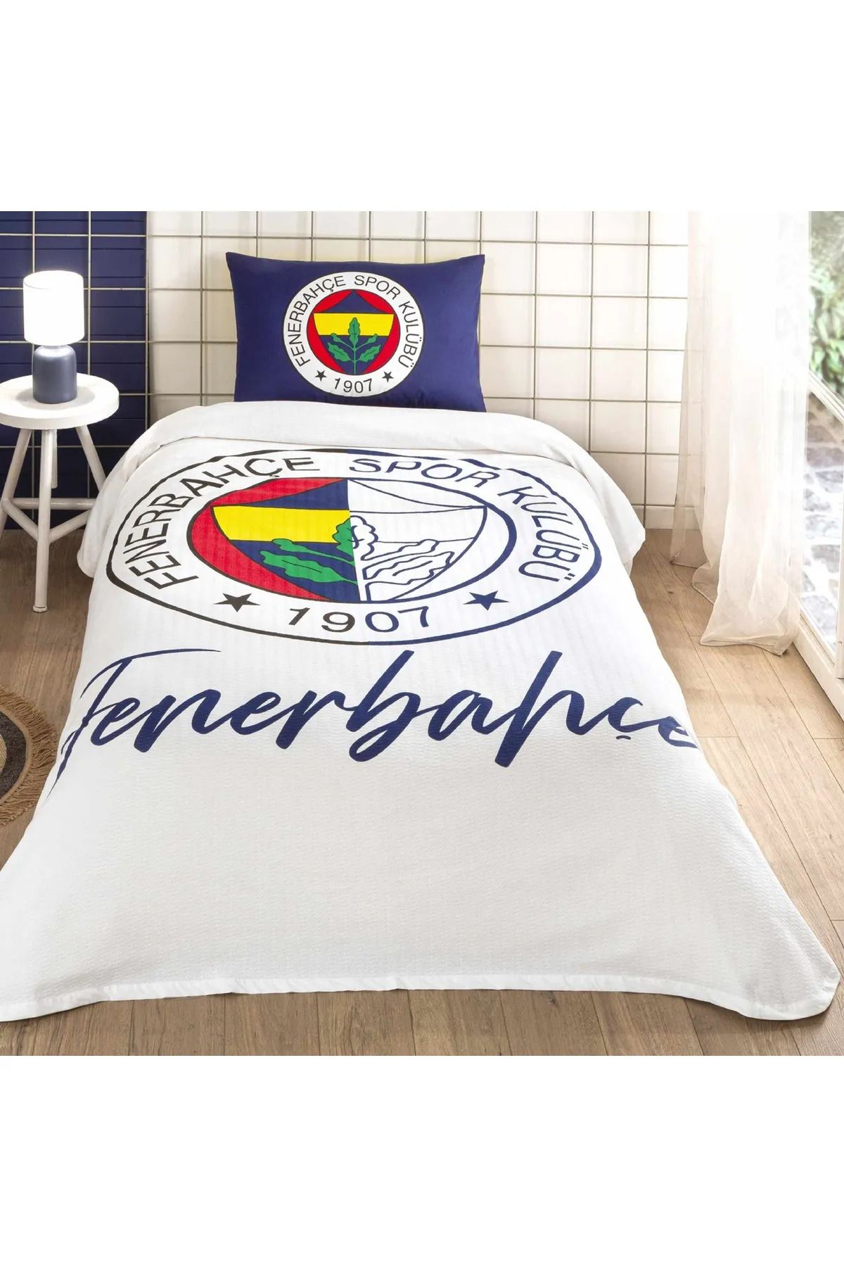 Fenerbahçe Lisanslı Fenerbahçe Yarım Logo Pike Takımı