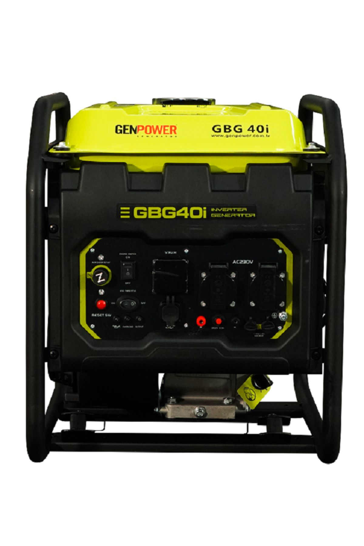 GenPower GBG 40 İ 4 kVA İpli ,Tekerleksiz Açık Tip Dijital İnverter Jeneratör