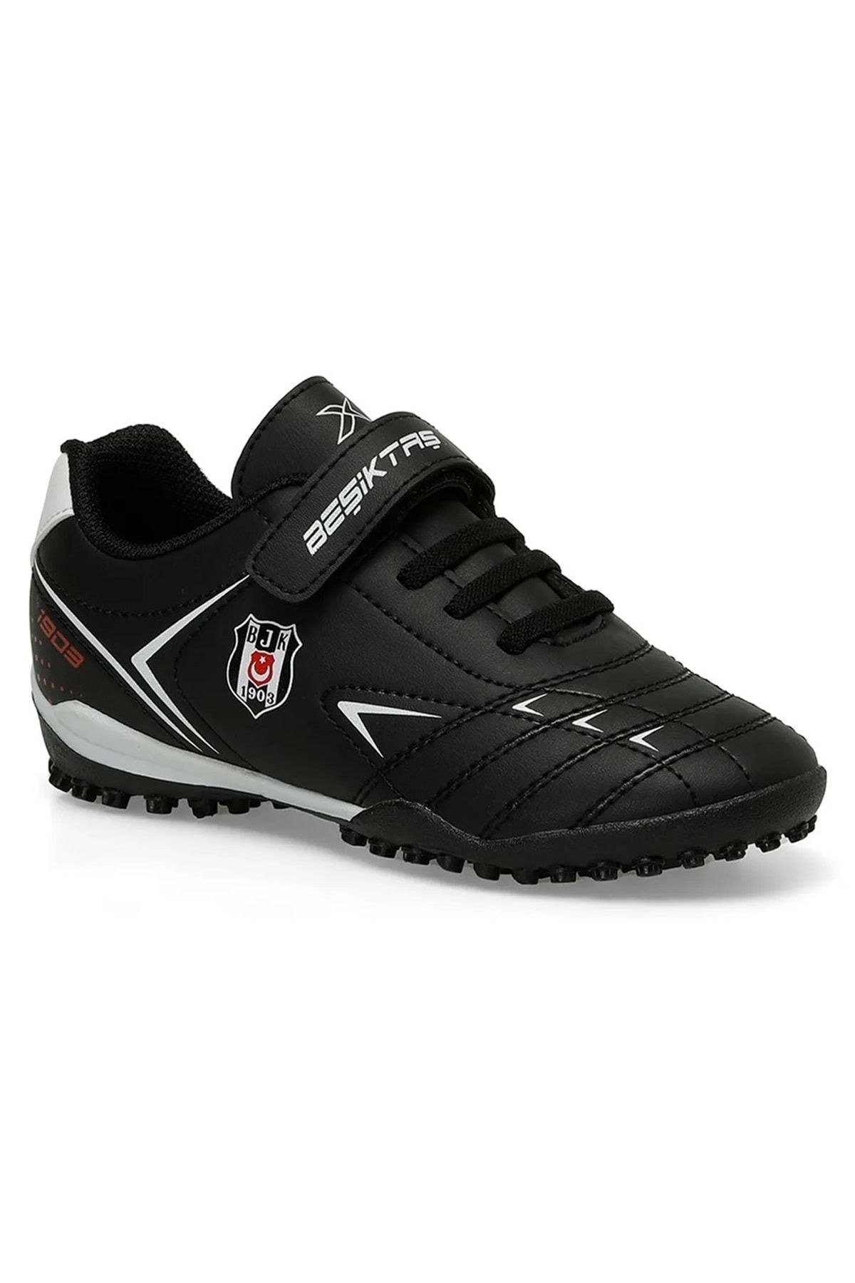 Beşiktaş Kinetix Kero J Bjk Tf Çocuk Halısaha Ayakkabısı Siyah-beyaz
