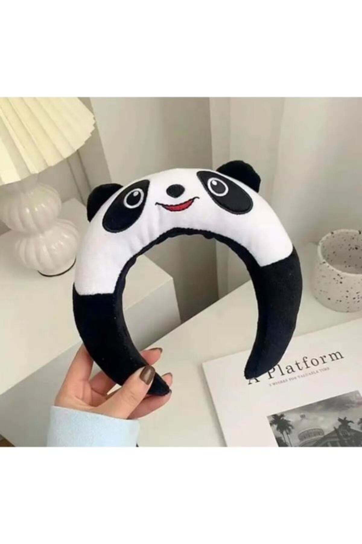 oyuncakçısavaş &europe shop Panda Tasarımlı Peluş Taç yeni model