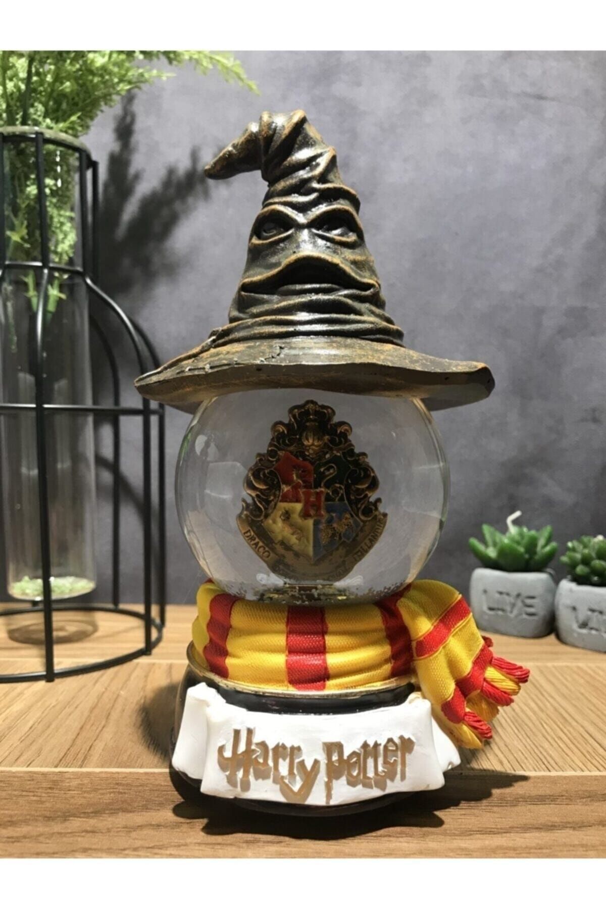 ÇETİN ACCESSORİES Harry Potter Hogwarts Figürlü Kar Küresi