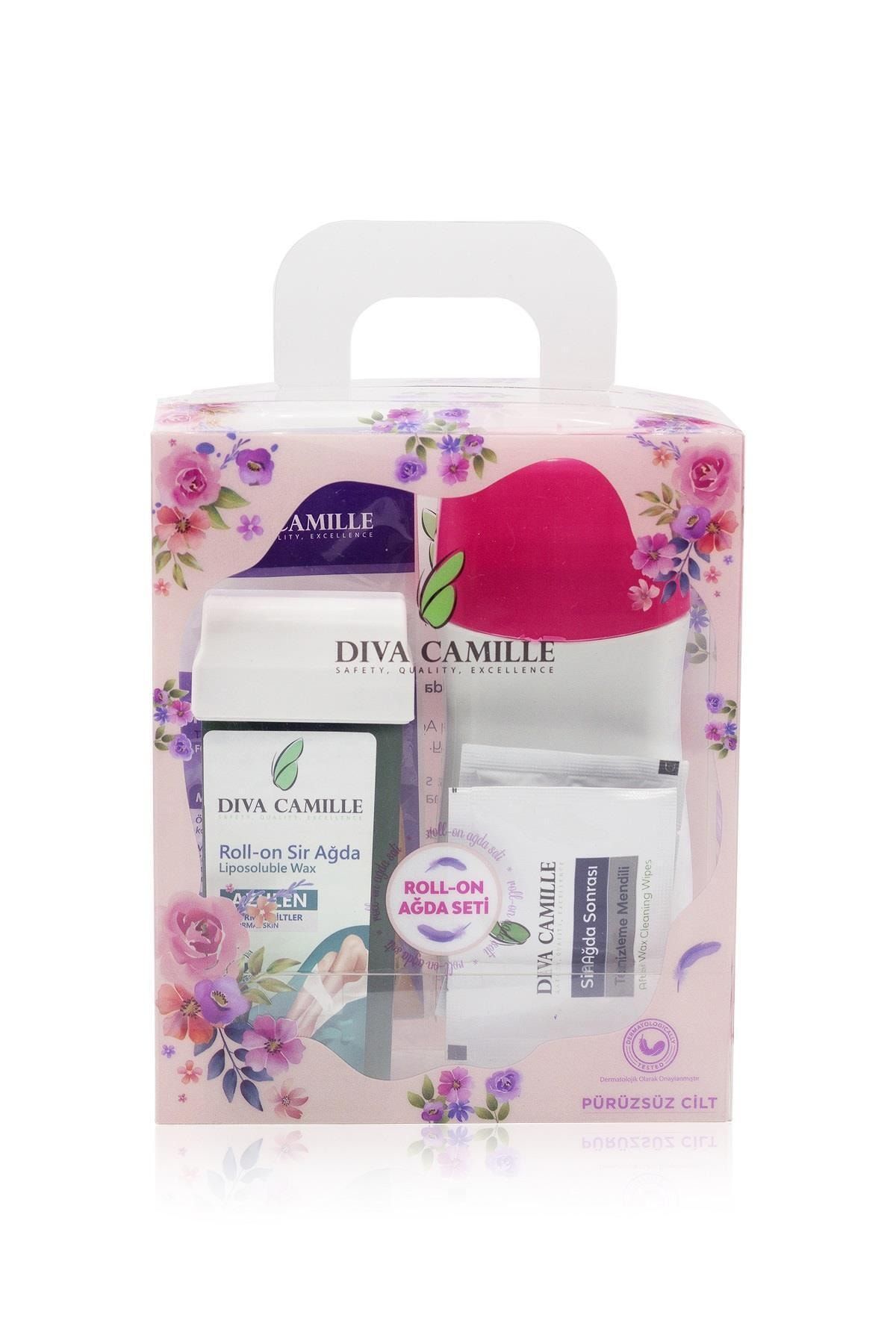 DIVA CAMILLE Sir Ağda Roll-on Isıtıcılı Set