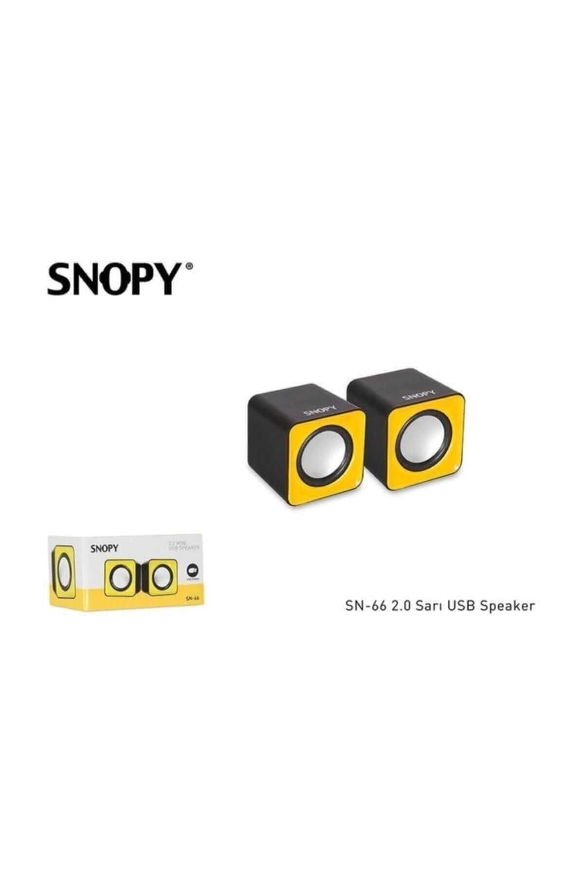 Snopy Sn-66 2.0 Usb Speaker Siyah