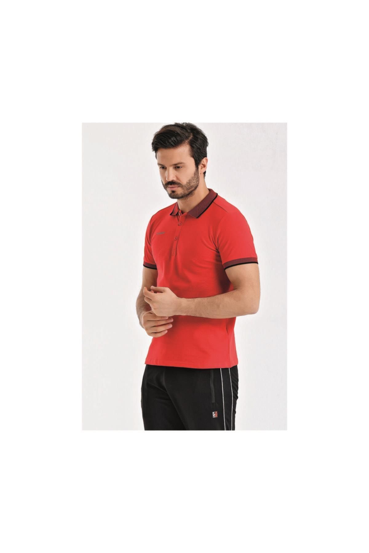 uhlsport 3201131 T-shirt Polo Yaka Pamuk Slince