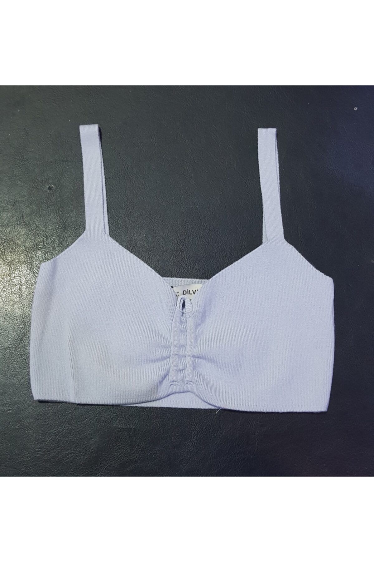 Dilvin 1036 Önü Büzgülü Askılı Büstiyer