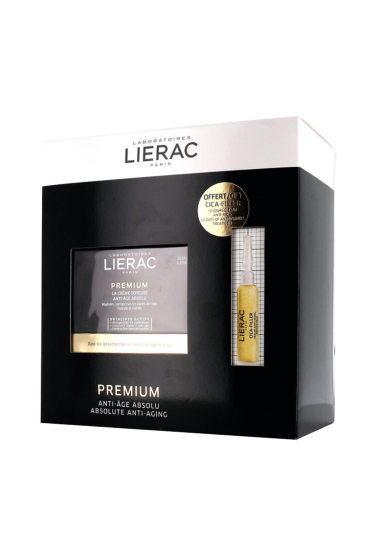 Lierac Premium Silky Cream 50 Ml + Cica-filler Serum 10 Ml