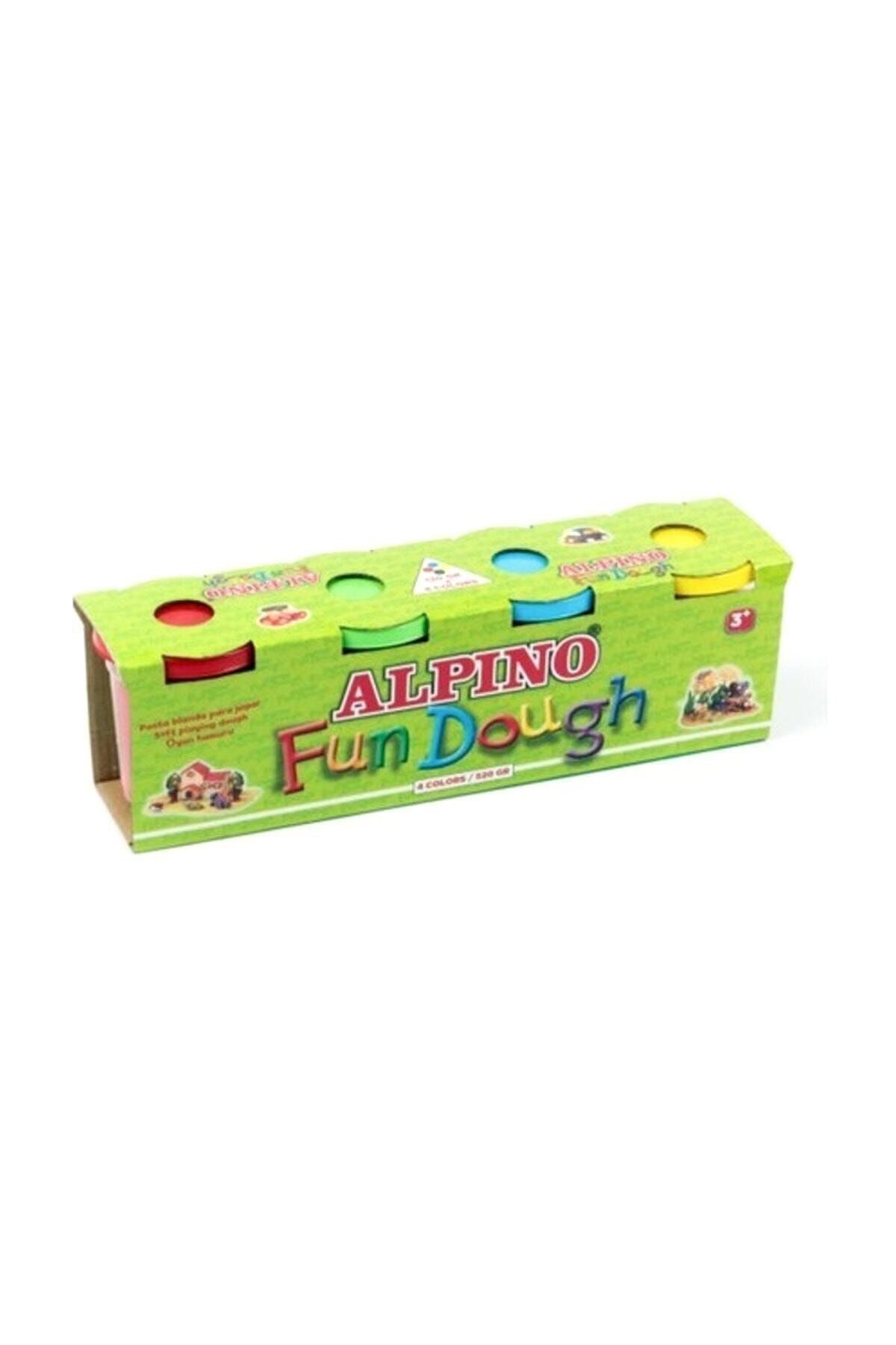 Alpino Oyun Hamuru Fosforlu Renkler 4'lü Dp-000300