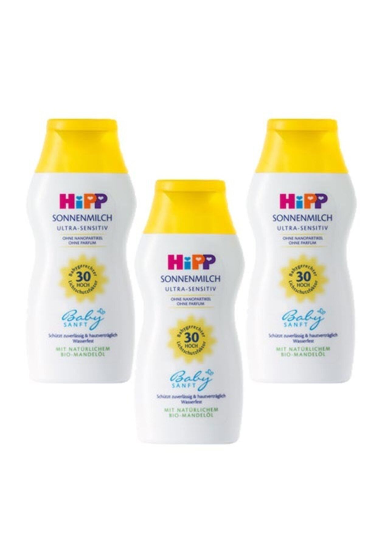 Hipp Babysanft 30 Güneş Sütü 200 ml X 3 Adet