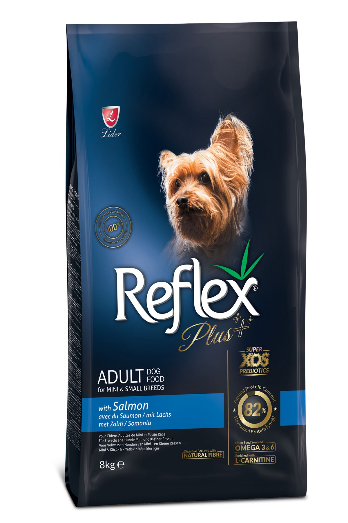 Reflex Plus Somonlu Mini Ve Küçük Irk 8 Kg Yetişkin Köpek Maması