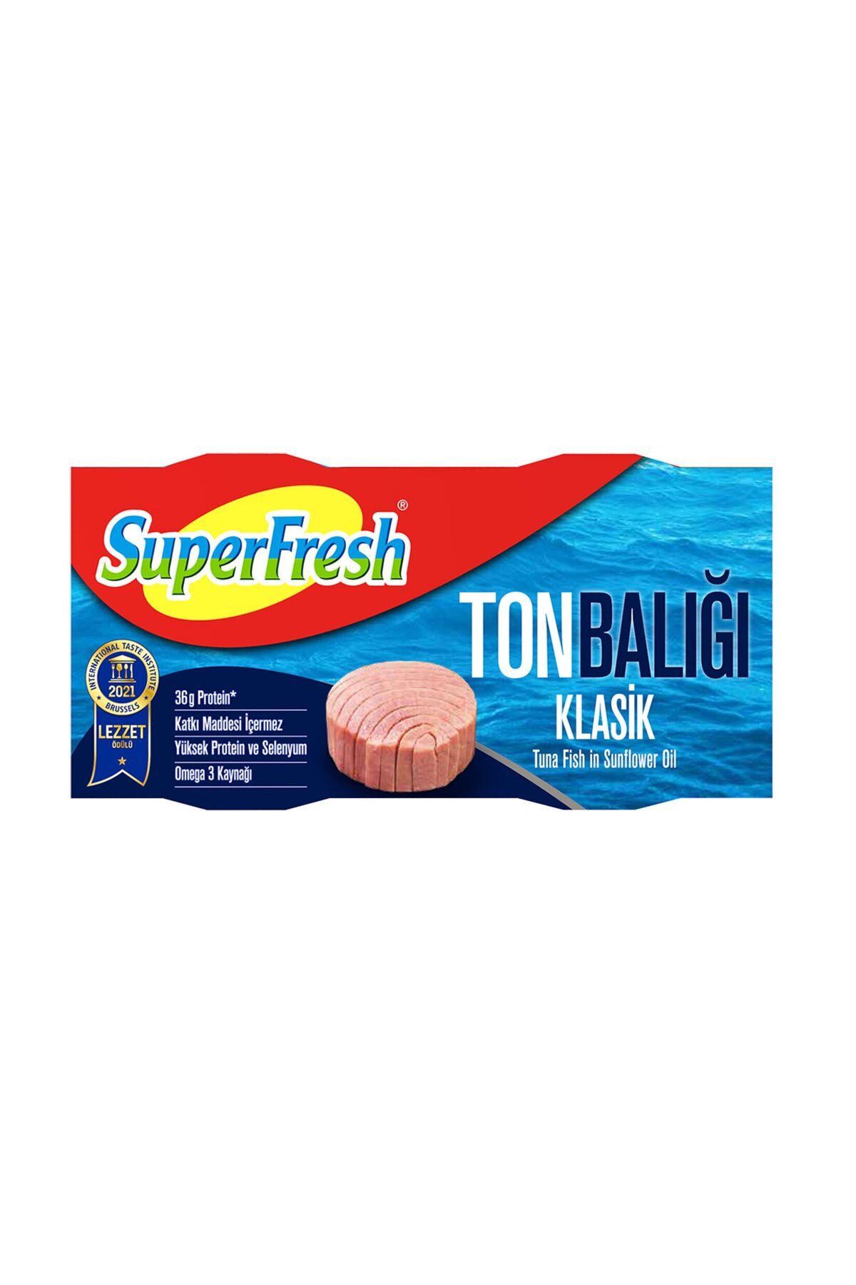 SuperFresh Ayçiçekyağlı Ton Balığı 2x140 G