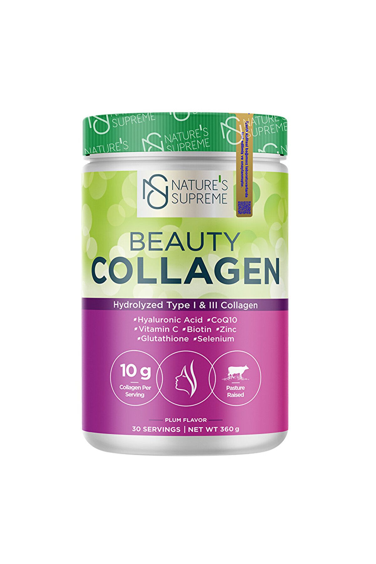 Natures Supreme Beauty Collagen Powder 360 gr
