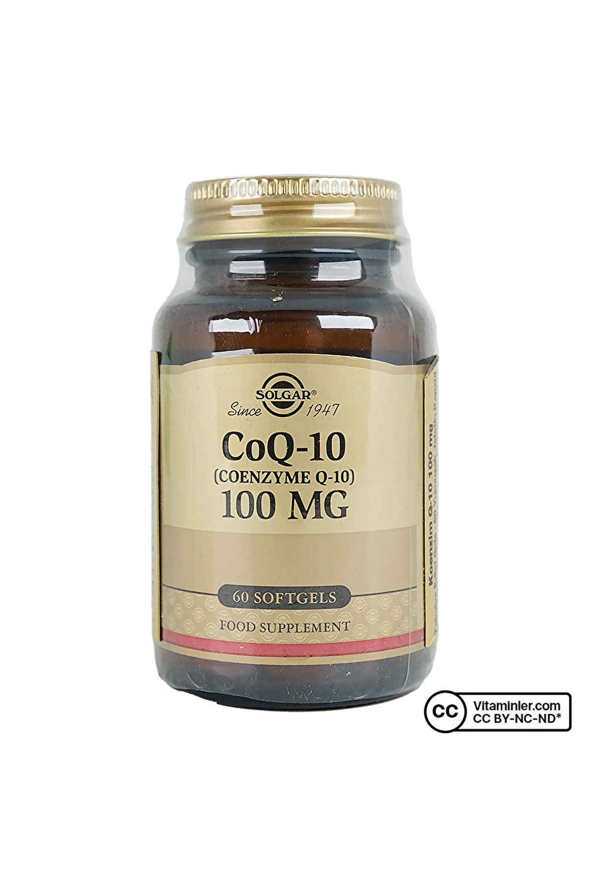 Solgar Coq10 (KOENZİM) 100 Mg 60 Kapsül