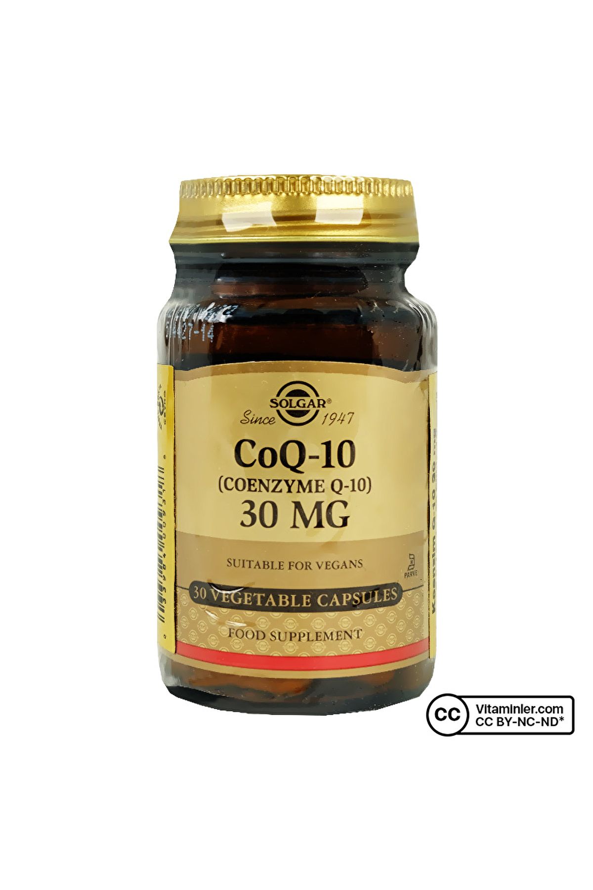 Solgar Coenzyme Q-10 30 Mg 30 Kapsül Vitamin