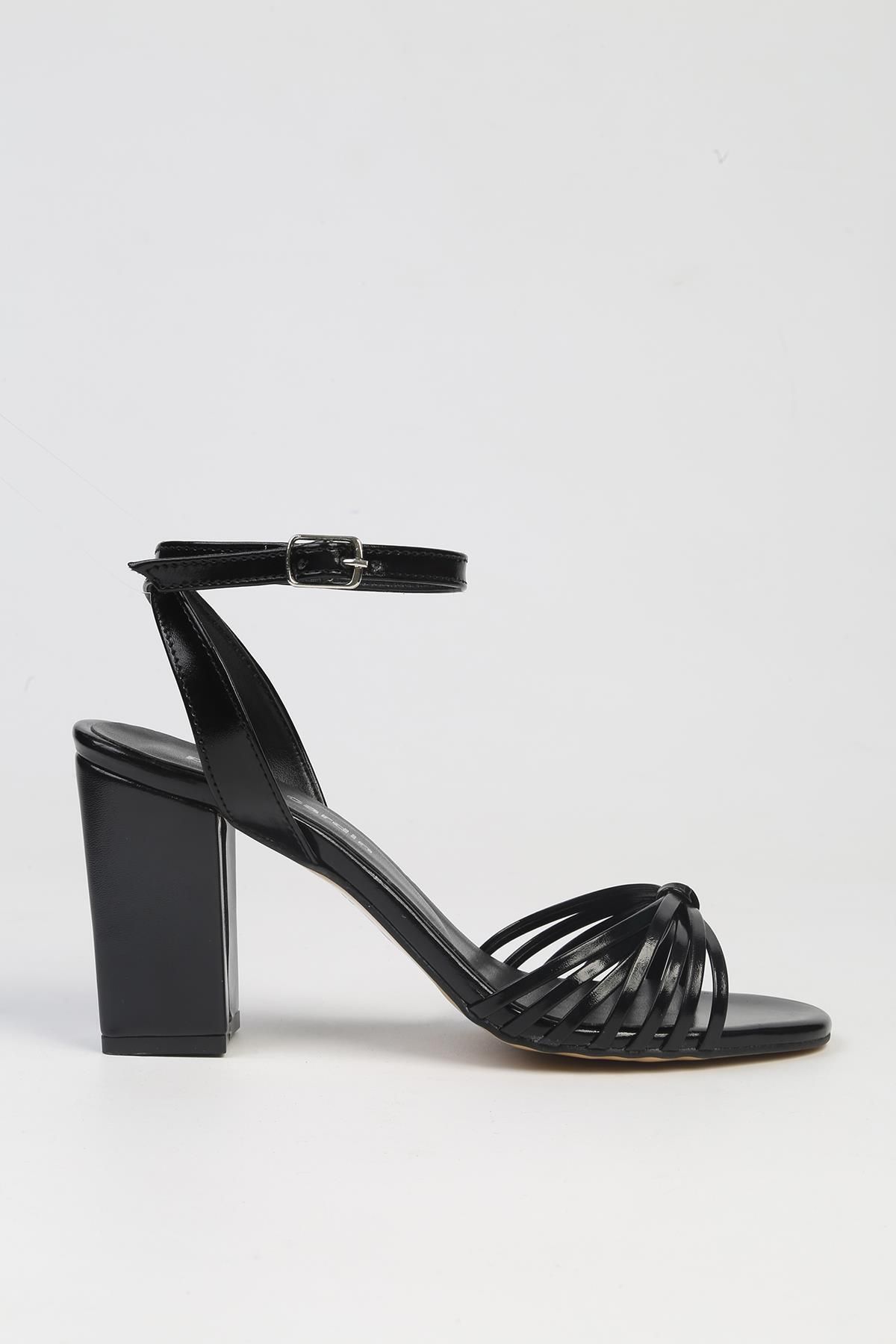 Pierre Cardin ® | PC-53057- 3959 Siyah-Kadın Topuklu Ayakkabı