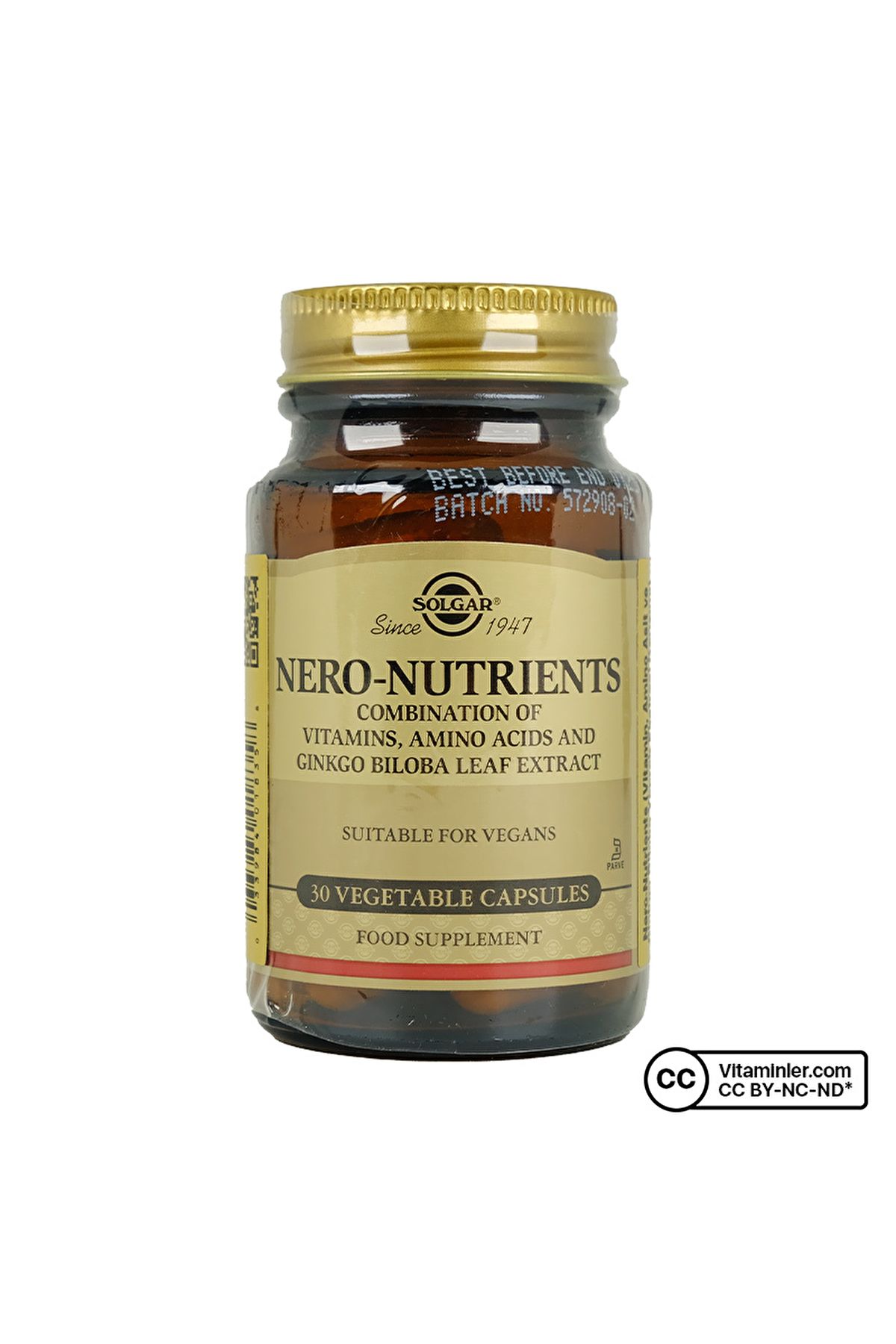 Solgar Nero Nutrients 30 Kapsül Multivitamin