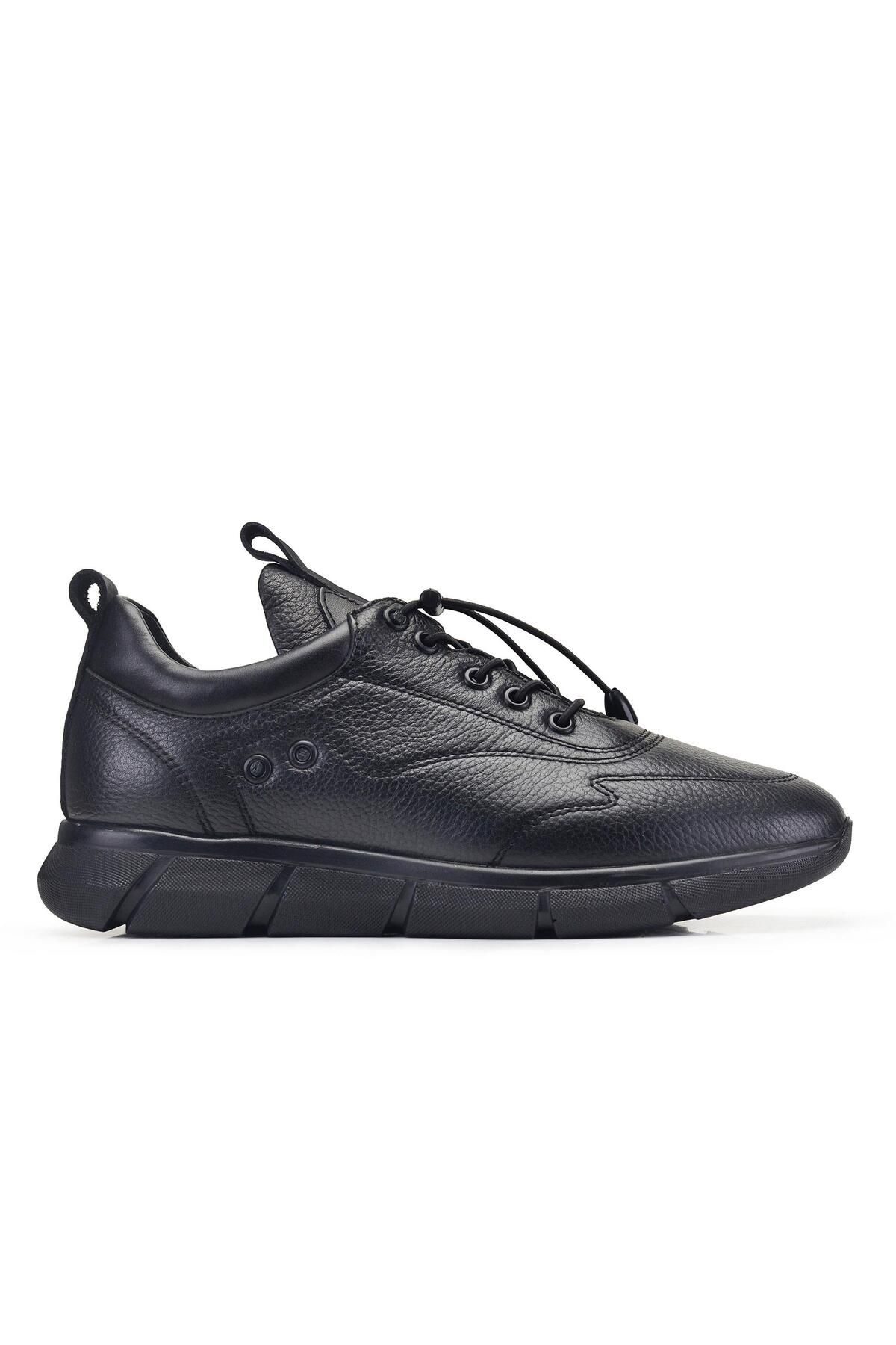 Nevzat Onay Siyah Bağcıklı Erkek Sneaker -42101-