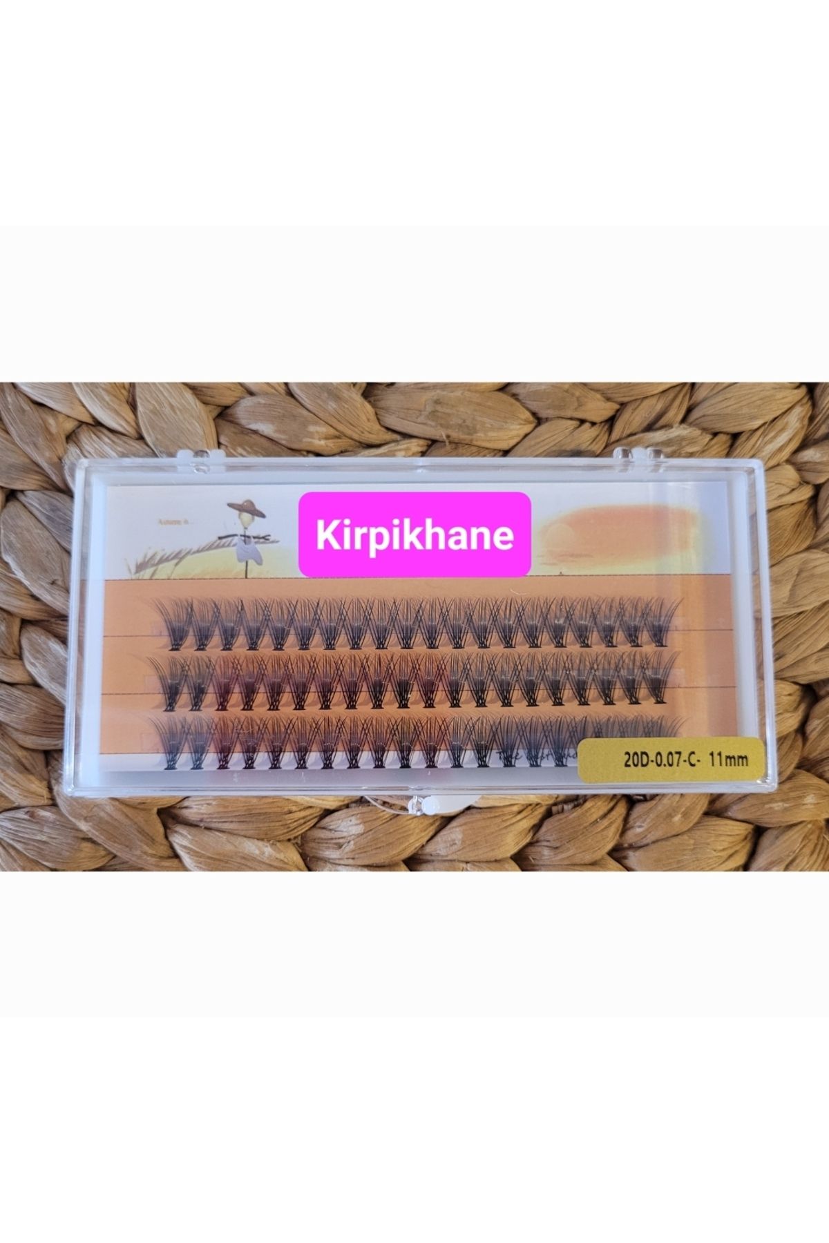 Kirpikhane Nesura 20D Tekli Kirpik 11 mm