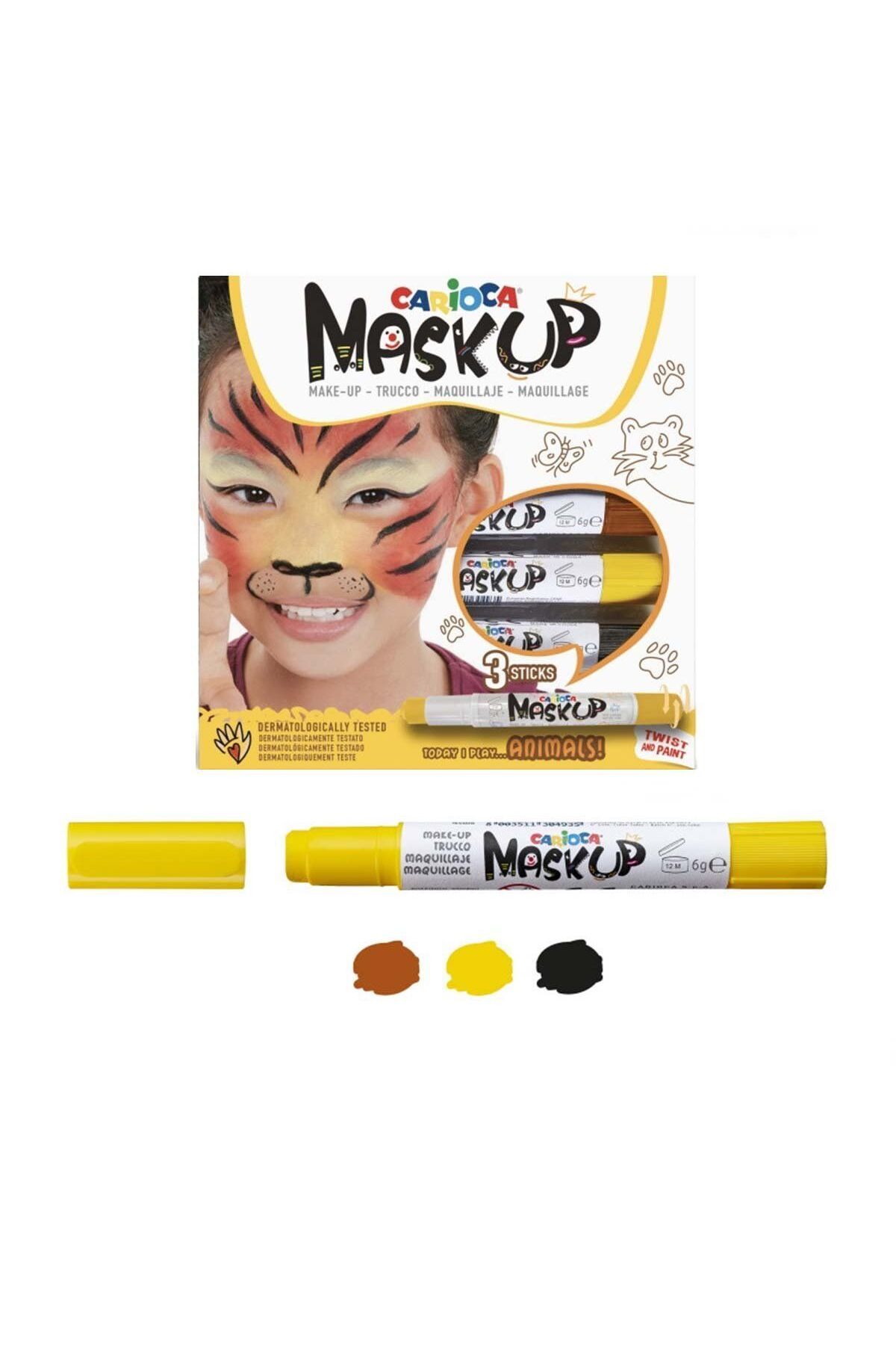 Filitask Carioca Mask Up Yüz Boyası 3 Renk Animals