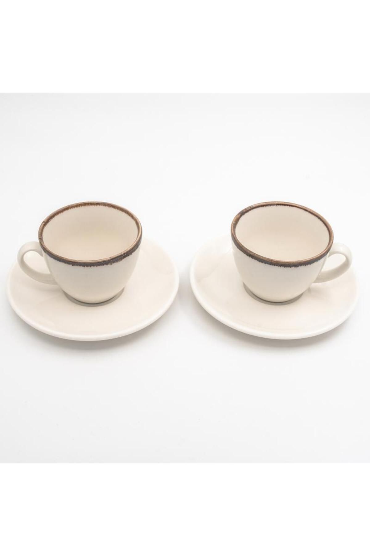 Bonna Porselen Bonna Premium Porcelain 2’li Fincan Takımı 230cc