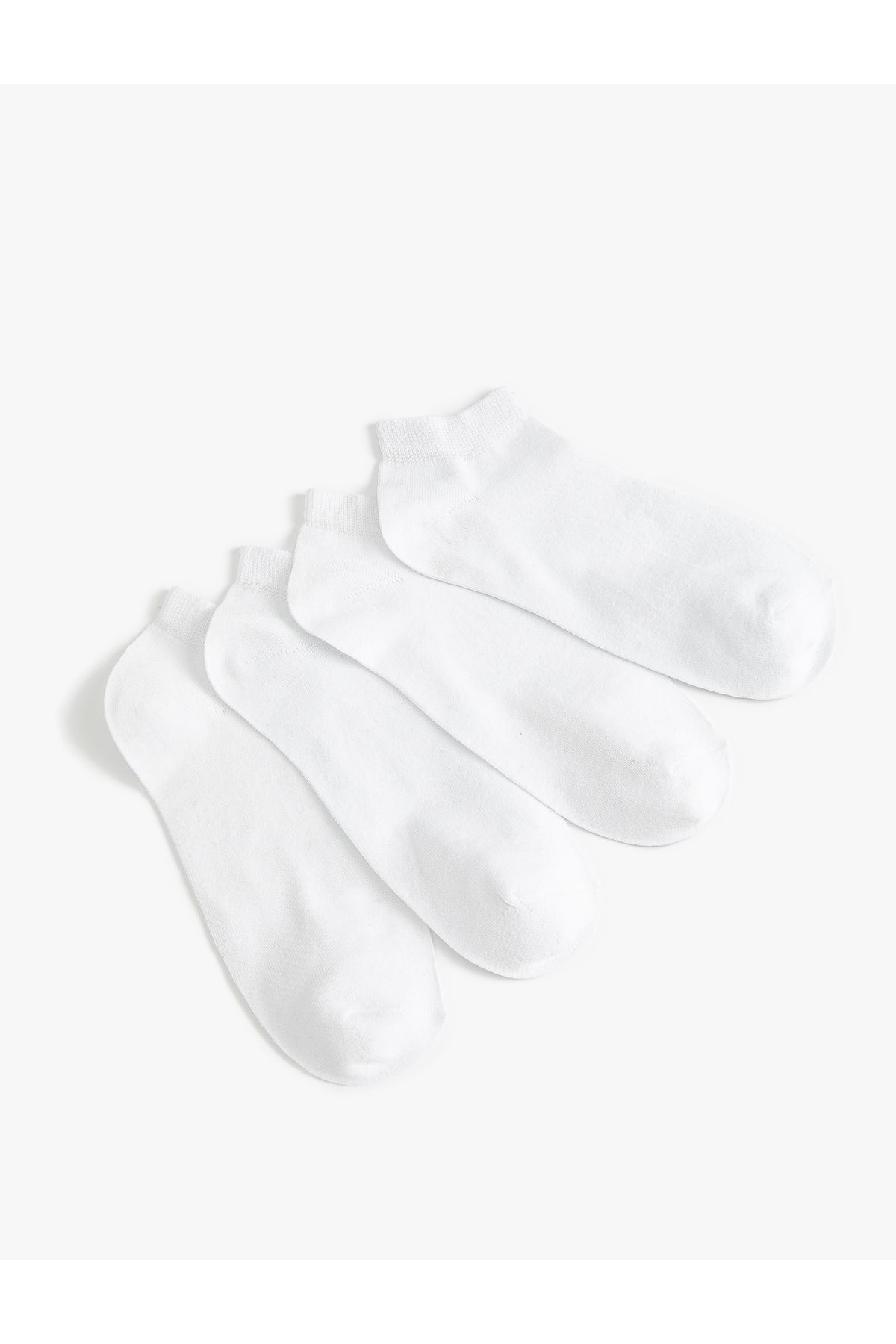 Koton Basic 4'lü Patik Çorap Seti Çok Renkli