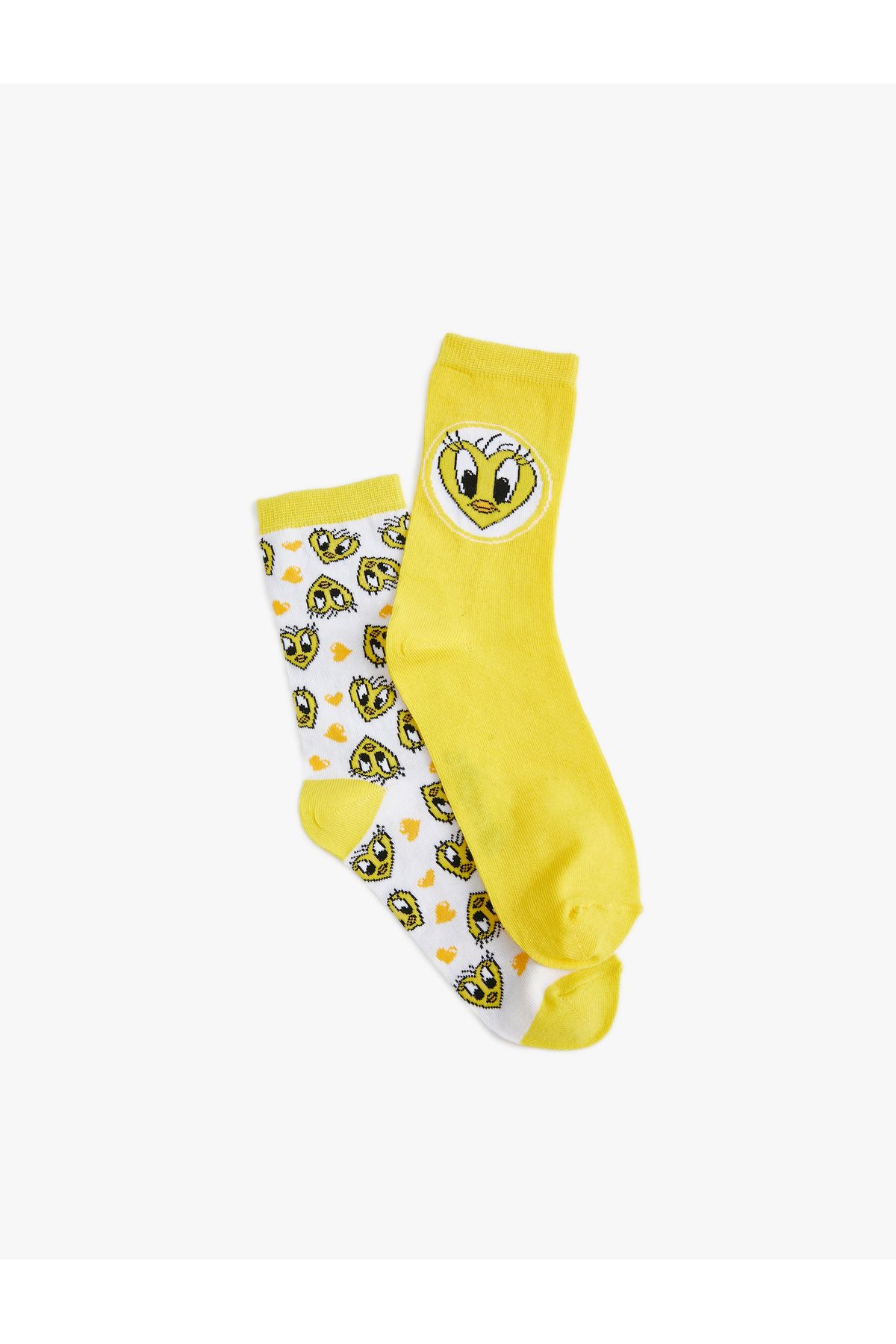 Koton Tweety 2'li Soket Çorap Lisanslı Desenli