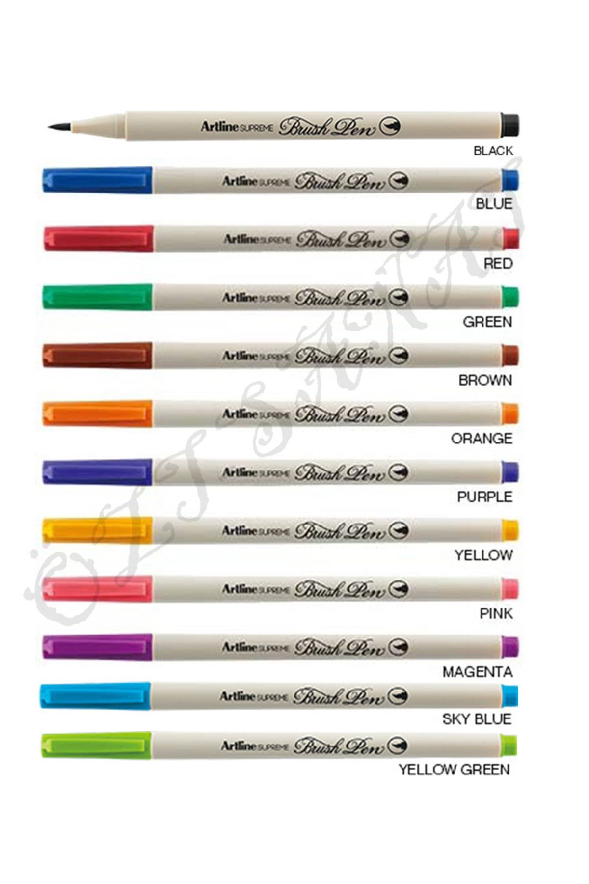artline Supreme Brush Pen 12 Renk Set