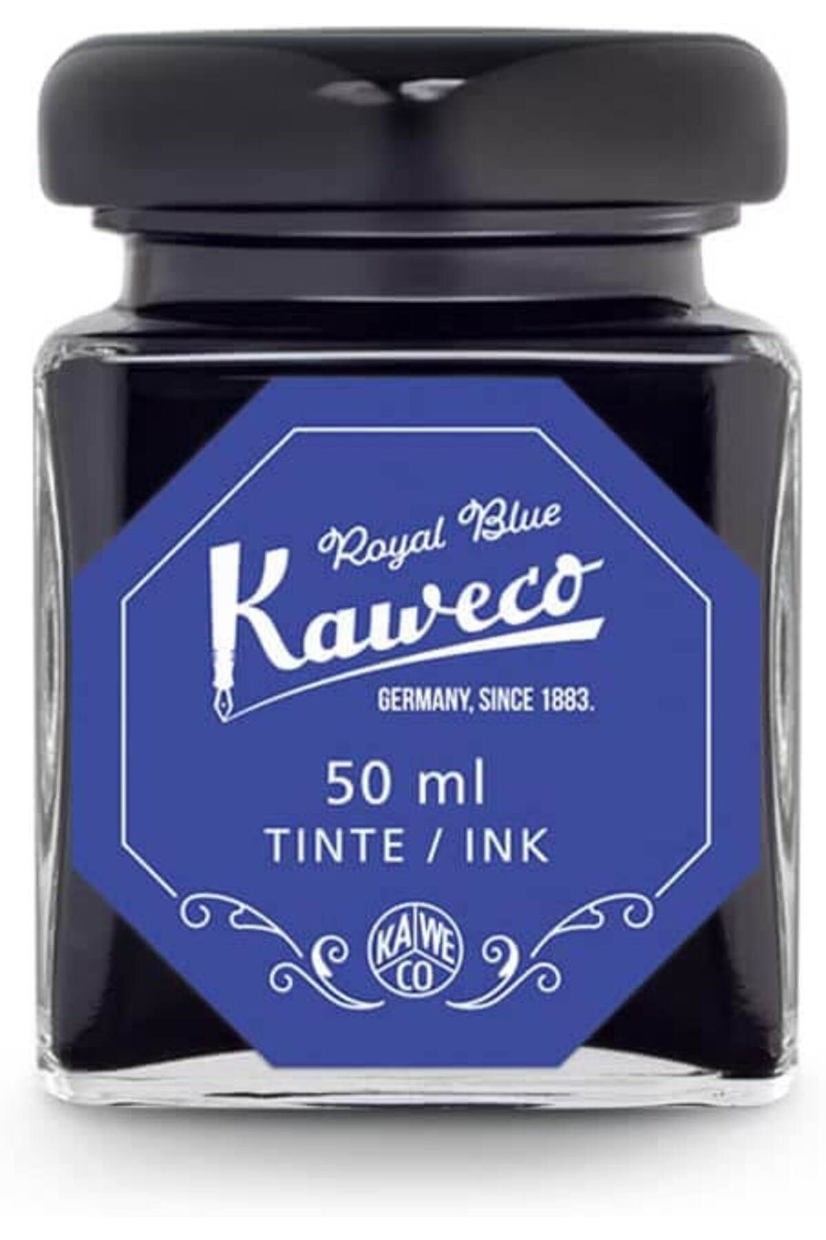 Kaweco Dolmakalem Mürekkep 50ml Cam Şişe Royal Mavi / 10002191
