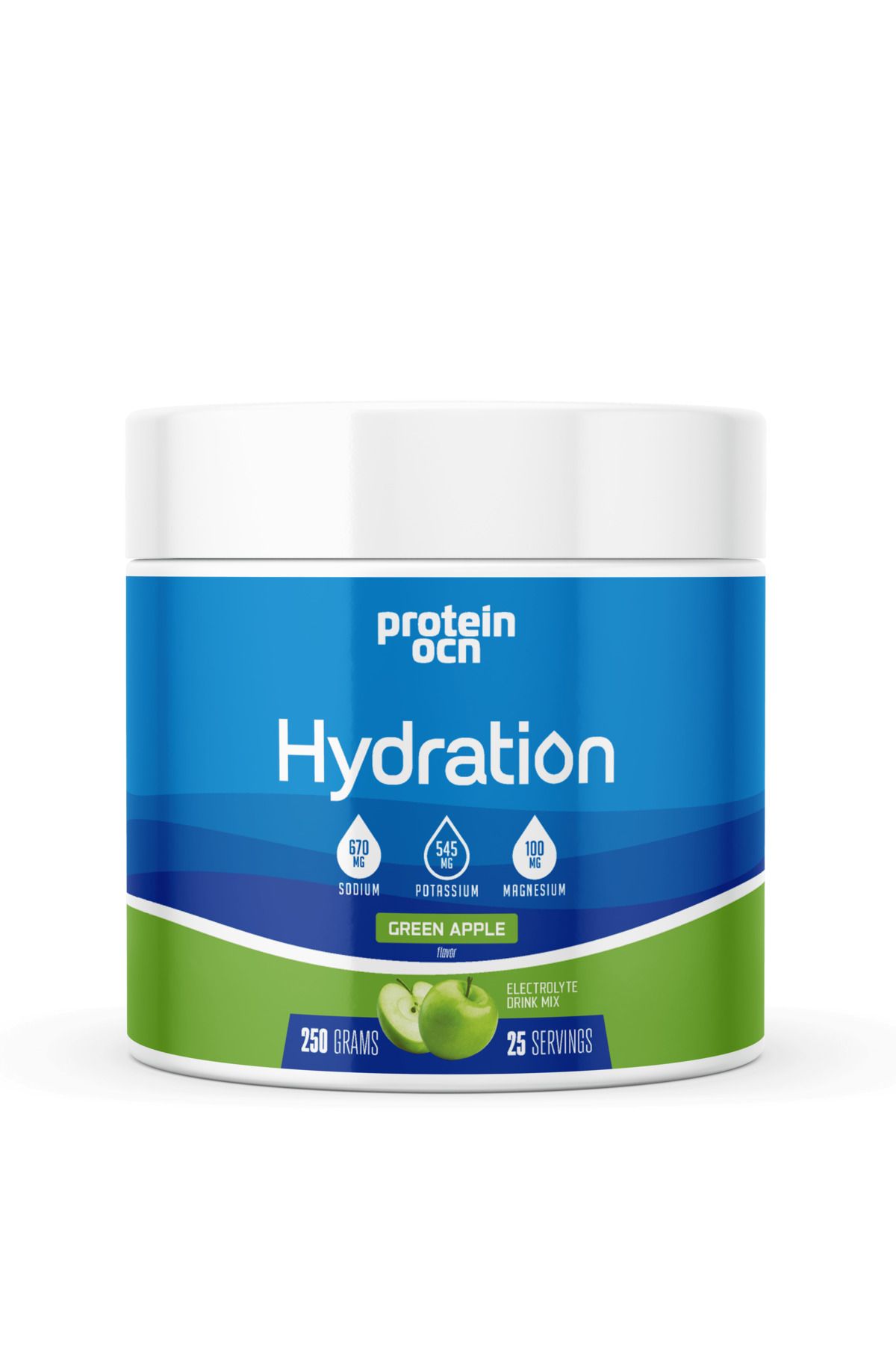 Proteinocean Hydration - Yeşil Elma - 250g - 25 servis
