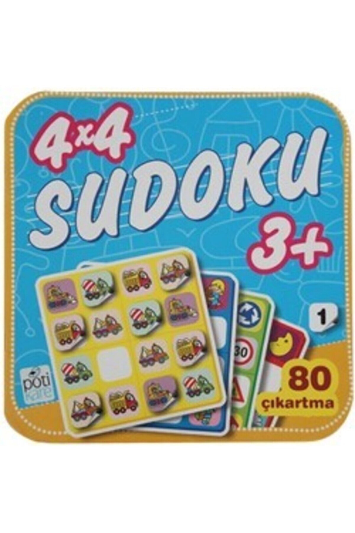 Türkiye İş Bankası Kültür Yayınları 4x4 Sudoku 1