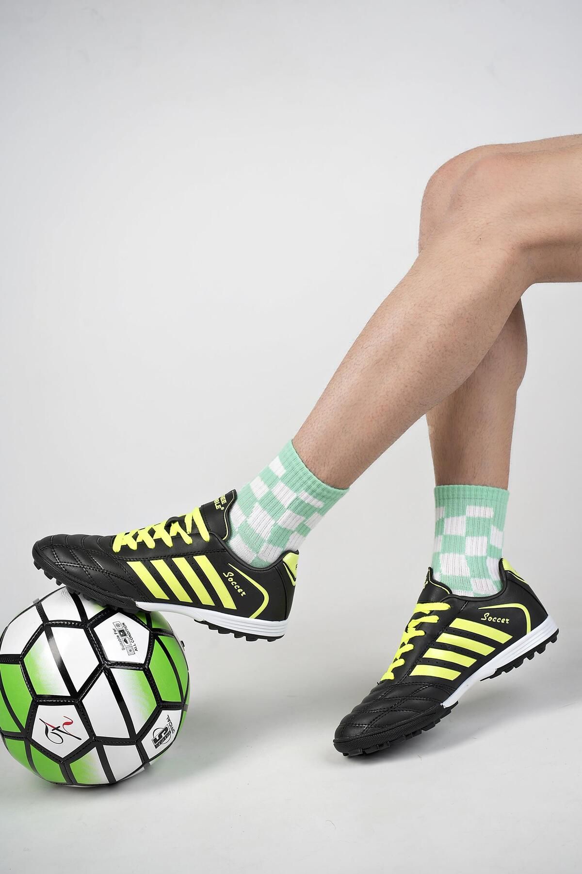 Muggo Gomez Unisex Garantili Halı Saha Çim Saha Futbol Ayakkabısı