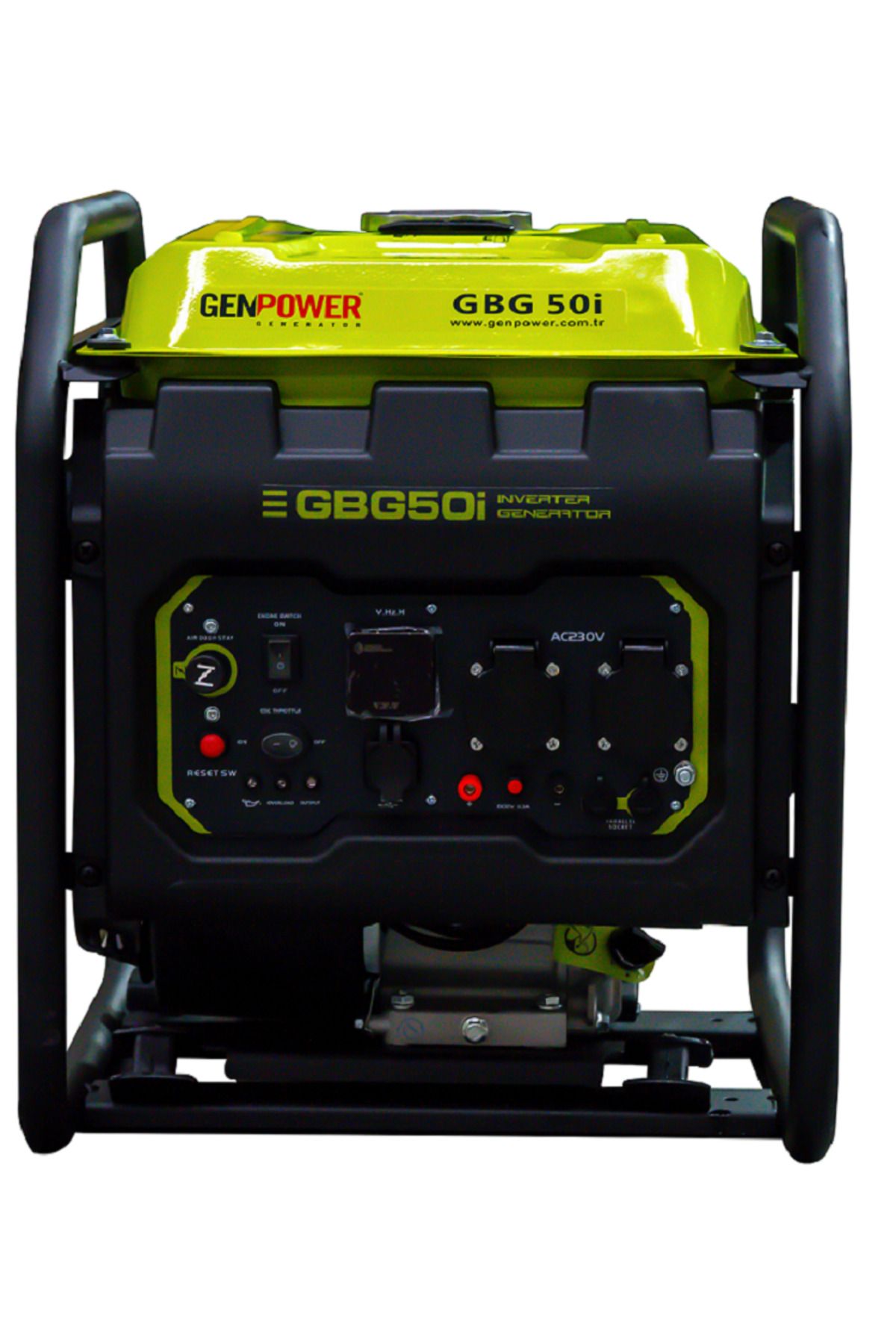 GenPower Gbg 50I Model 5 kVA, İpli, Tekerleksiz Dijital İnverter Jeneratör