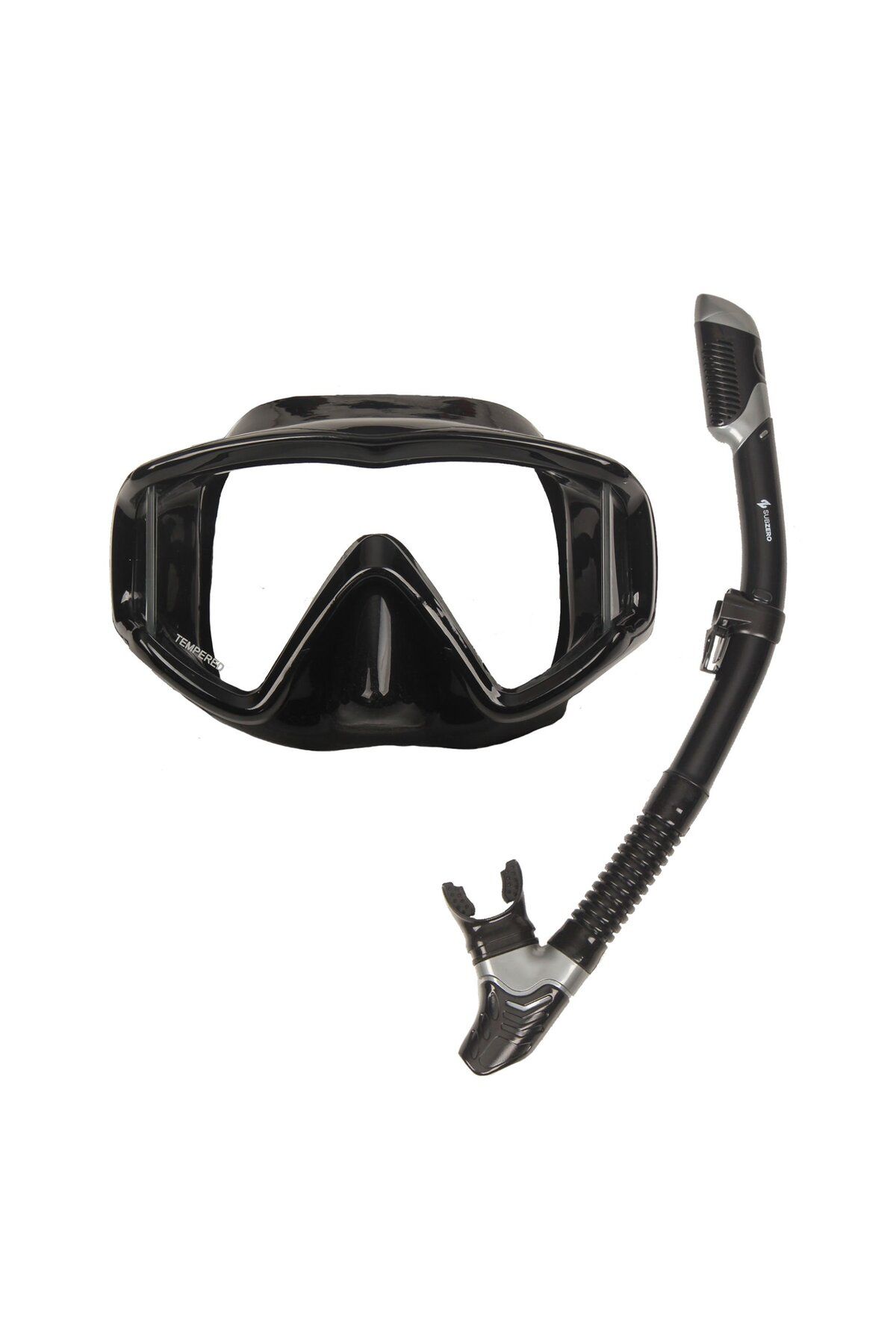 Subzero Code Maske Şnorkel Set - Siyah