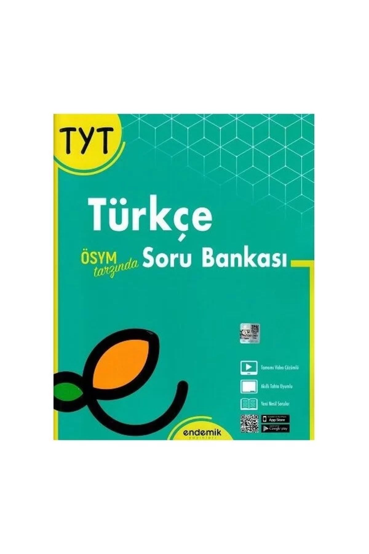 Endemik Yayınları Türkçe Soru Bankası Tyt 2022