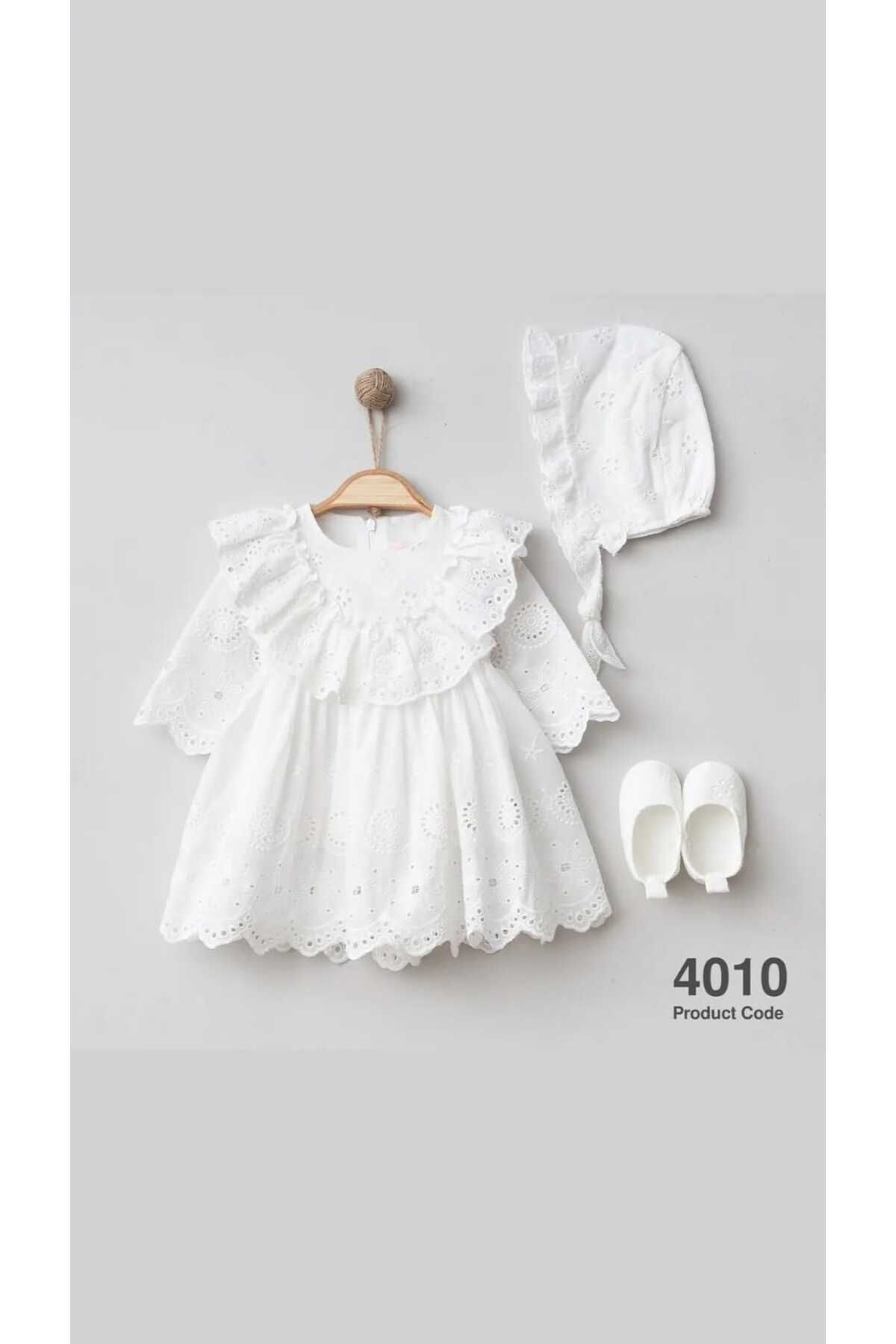 Pugi Baby Kız Bebek Begonya Mevlüt Elbisesi