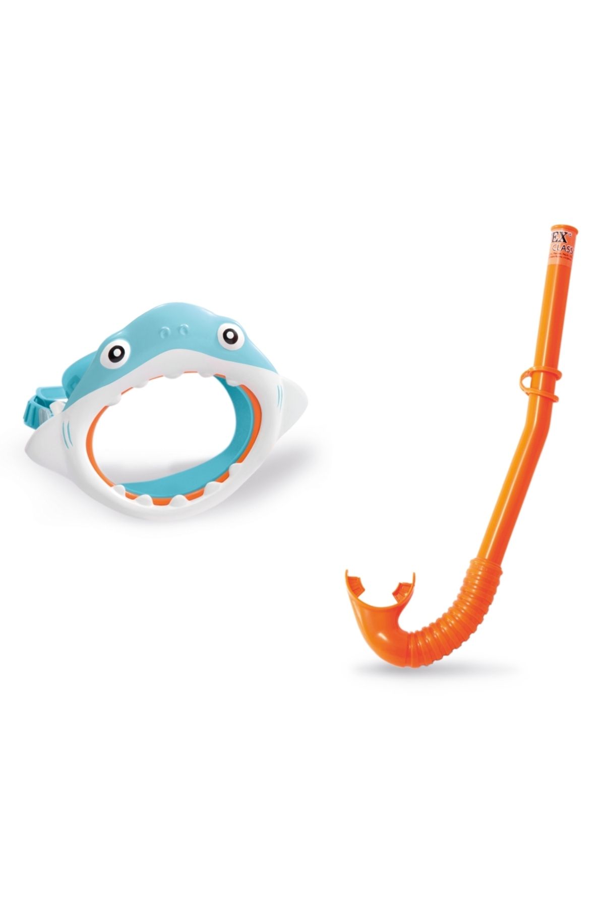 Intex Köpekbalığı Çocuk Maskesi Şnorkel (3-8 Yaş) - Çocuk Dalış Maskesi Şnorkel Set