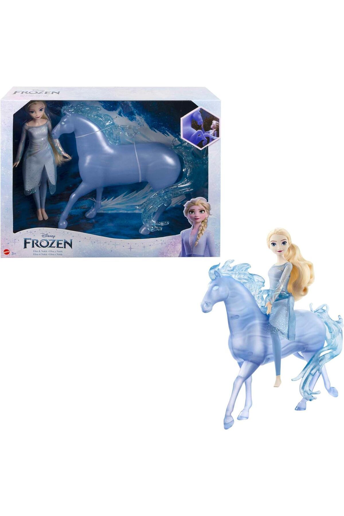Frozen Disney Karlar Ülkesi Elsa ve Güzel Atı Nokk Hlw58