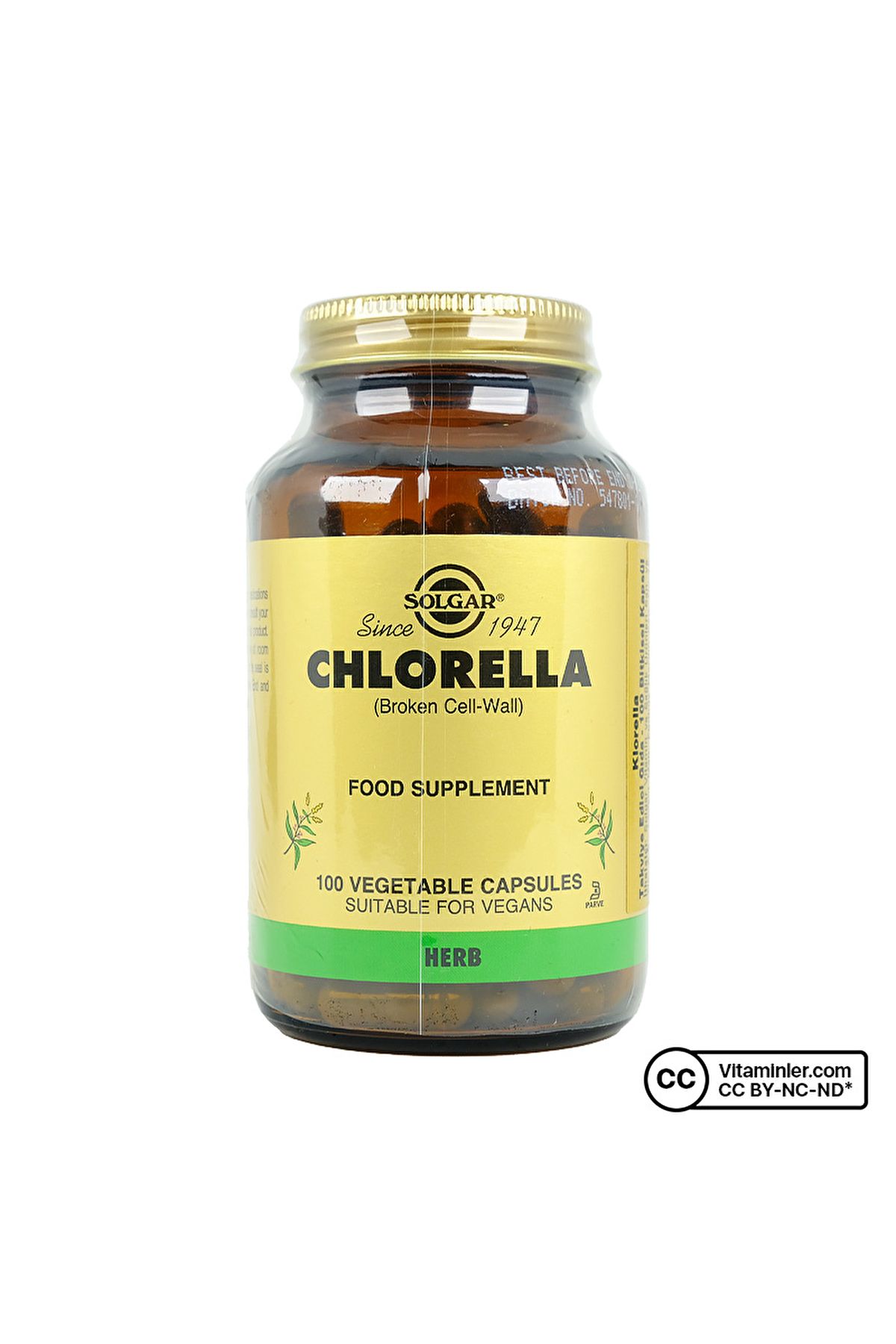 Solgar Chlorella 520 Mg 100 Kapsül