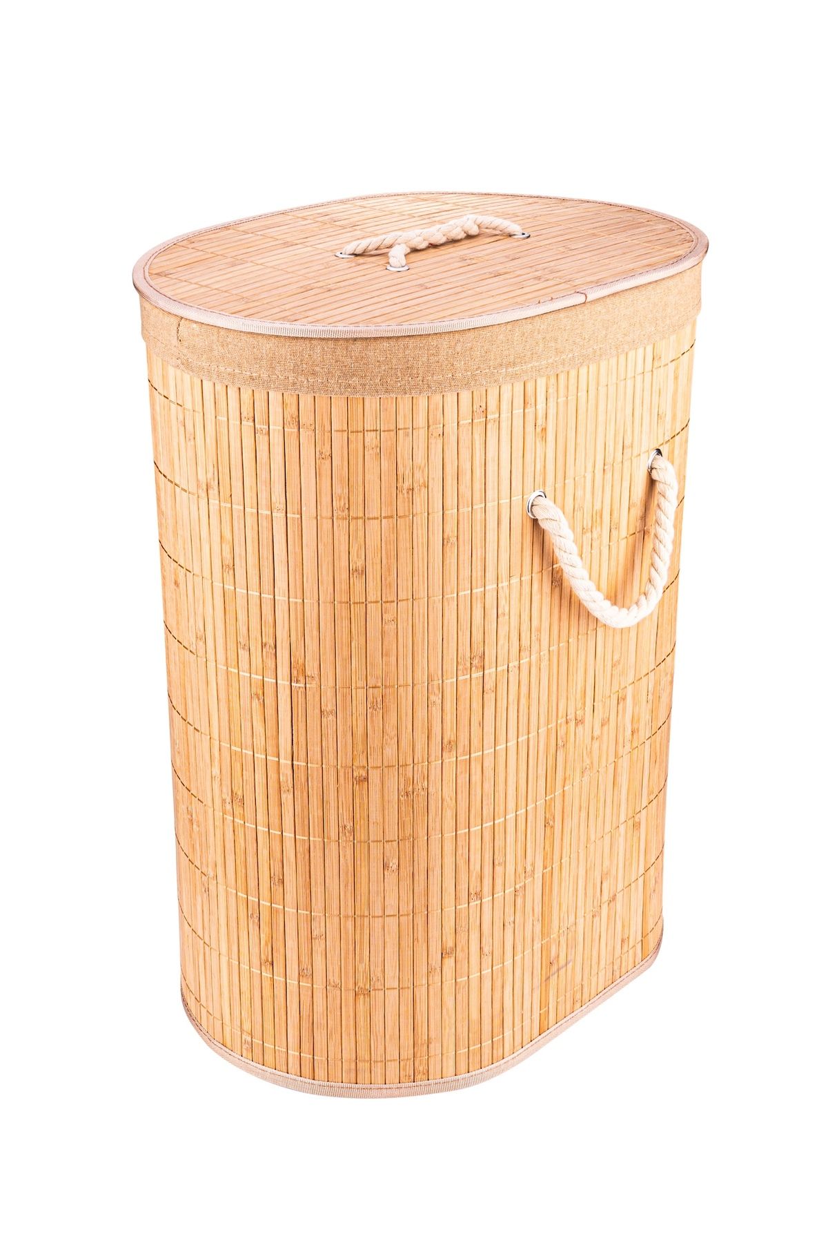 Bambum Linen - Çamaşır Sepeti Oval