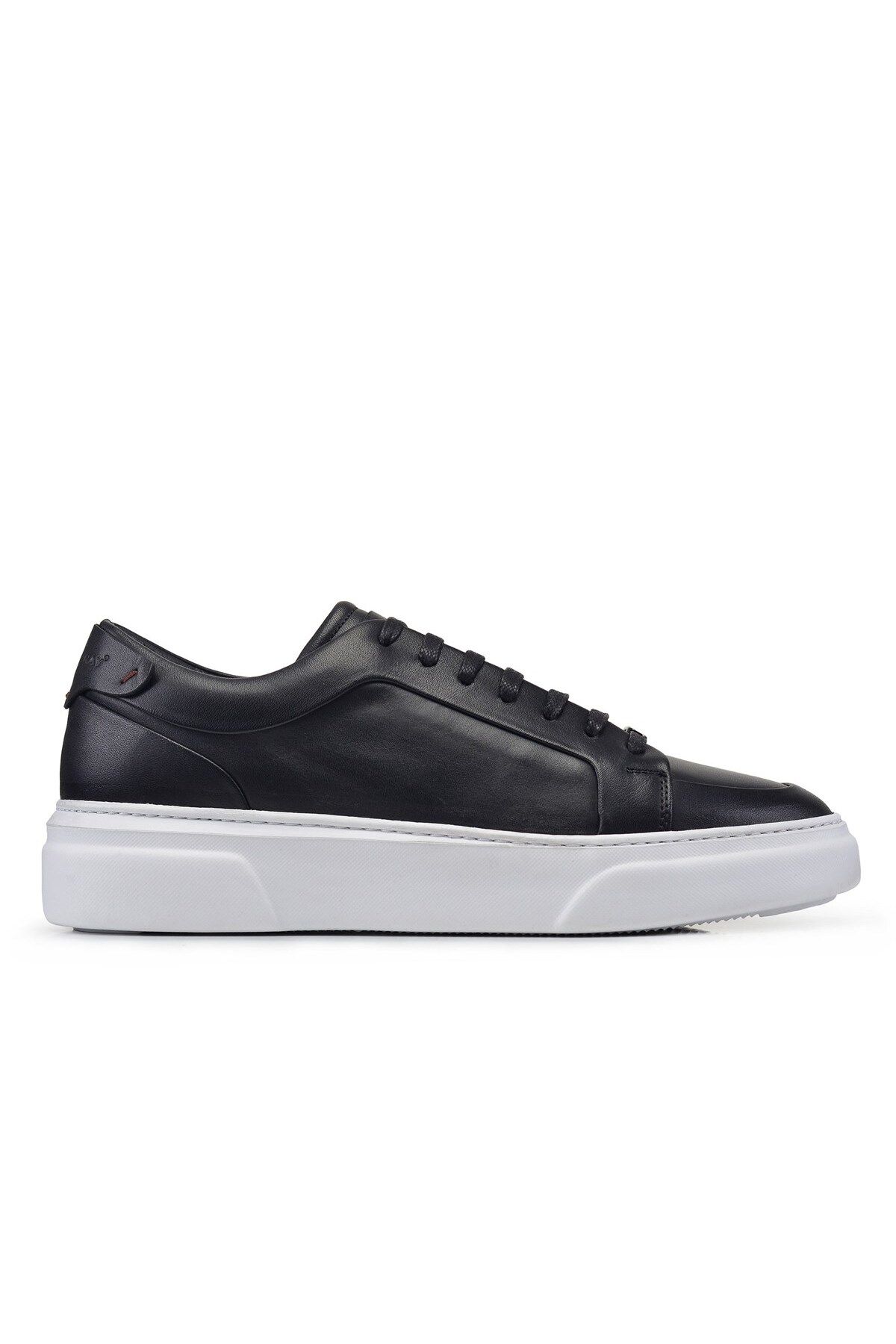 Nevzat Onay Siyah Bağcıklı Sneaker Erkek Ayakkabı -92111-