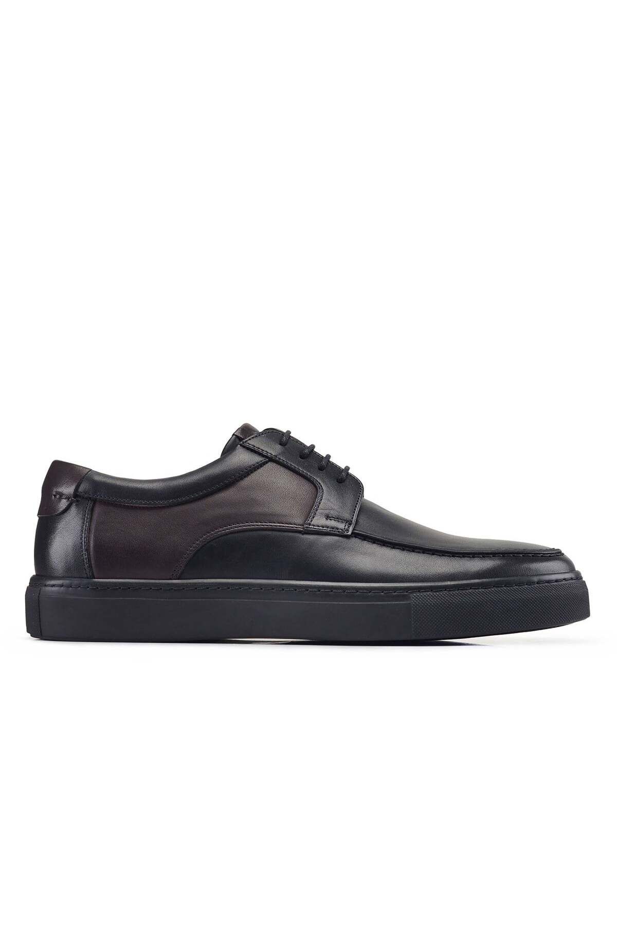 Nevzat Onay Siyah Bağcıklı Sneaker -10221
