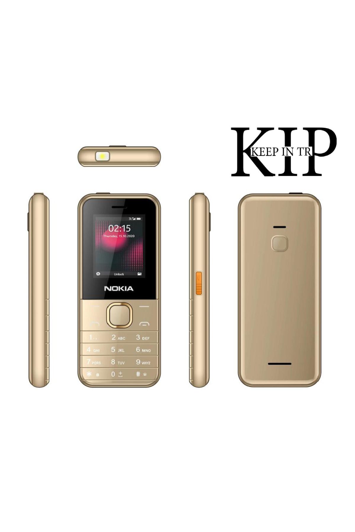 KEEP IN TR Nokiaa Kamerasız Yeni Nesil Asker /yaşlı Tuşlu Telefon