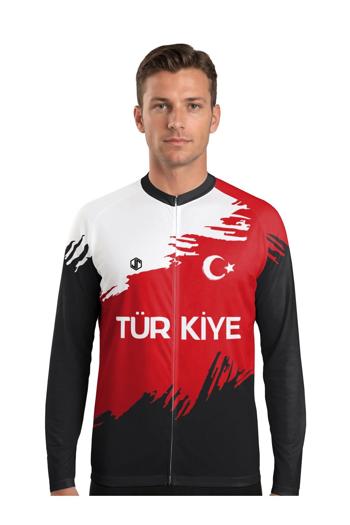 Jordanred Kırmızı Türkiye Rahat Kesim Bisiklet Forması