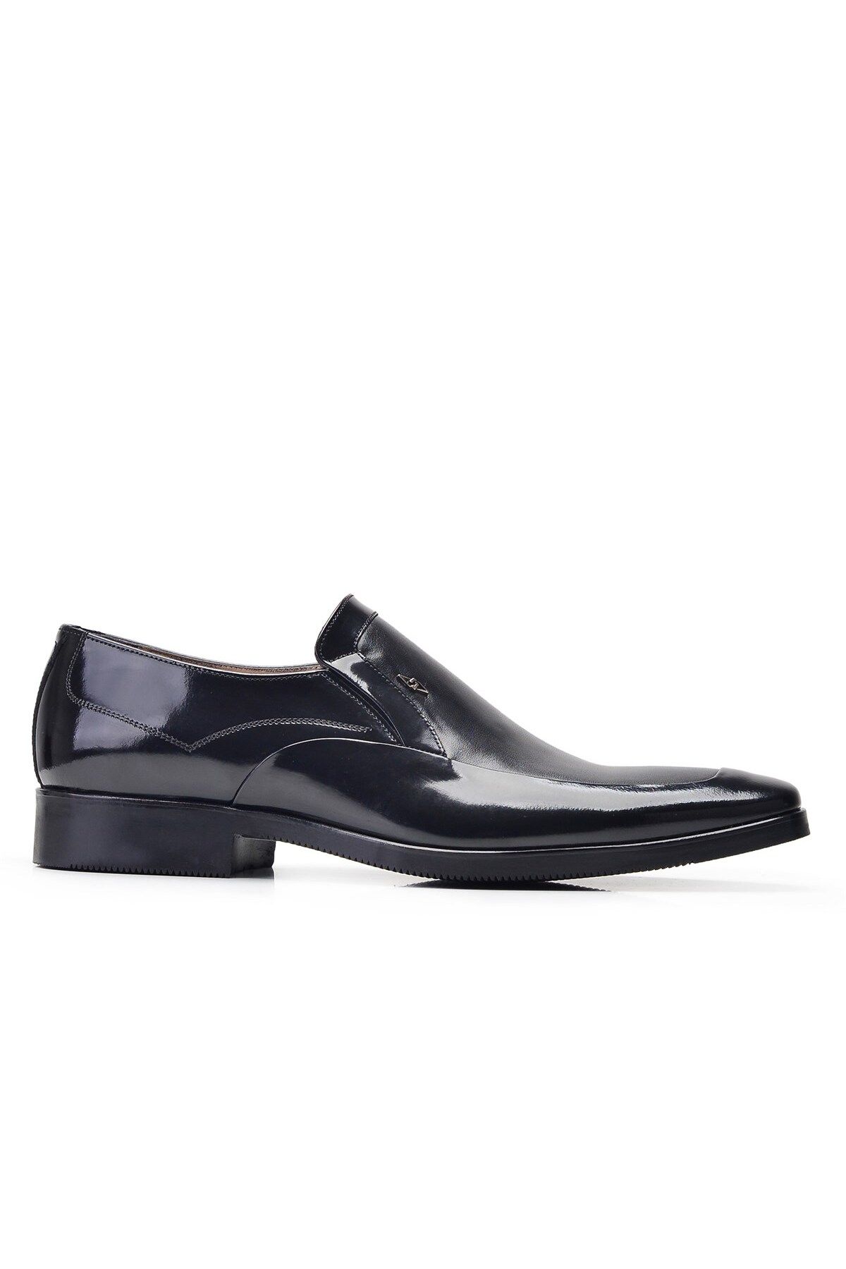 Nevzat Onay Siyah Klasik Loafer Erkek Ayakkabı -11851-