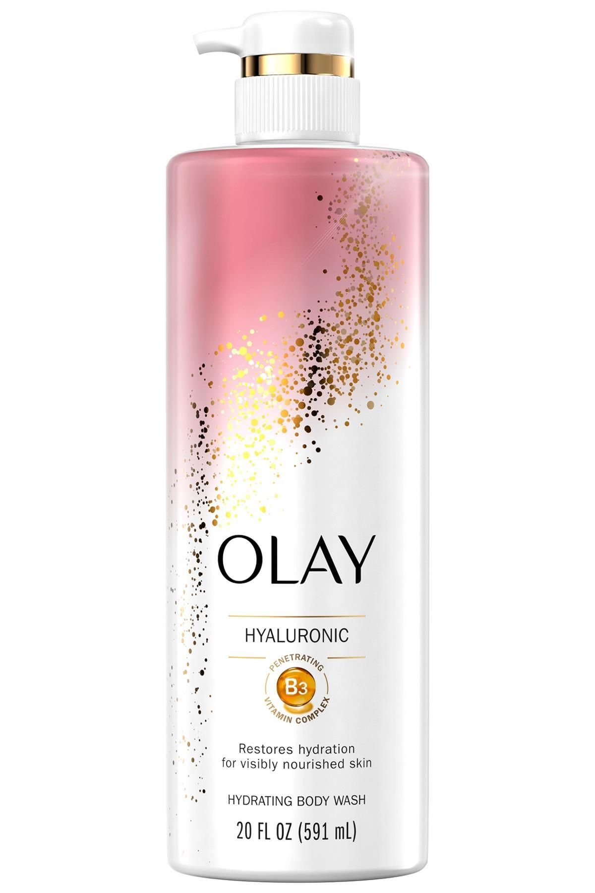 OLAY Hyaluronic ve B3 Vitamini İçerikli Nemlendirici Vücut Şampuanı 591ML