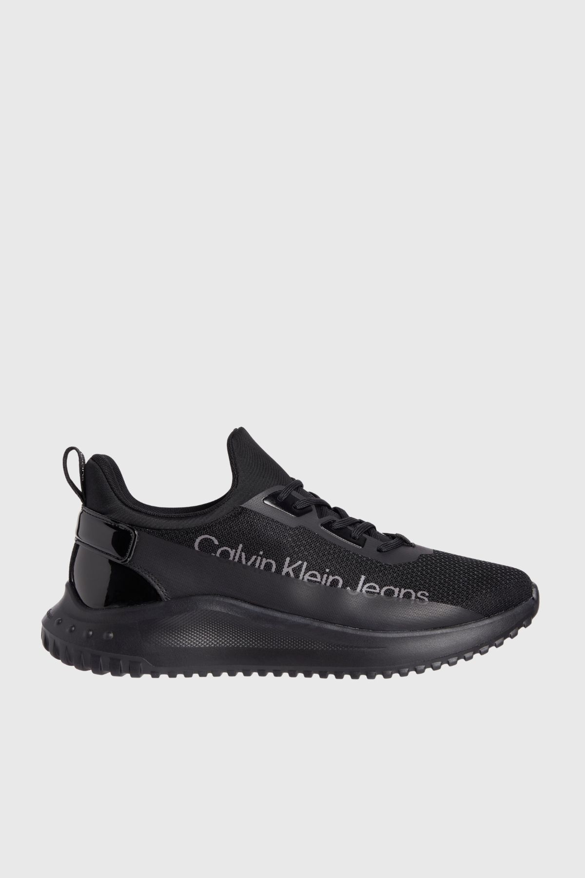 Calvin Klein Erkek Marka Logolu Günlük Kullanıma Uygun Siyah Sneaker Ym0ym00870-0gt