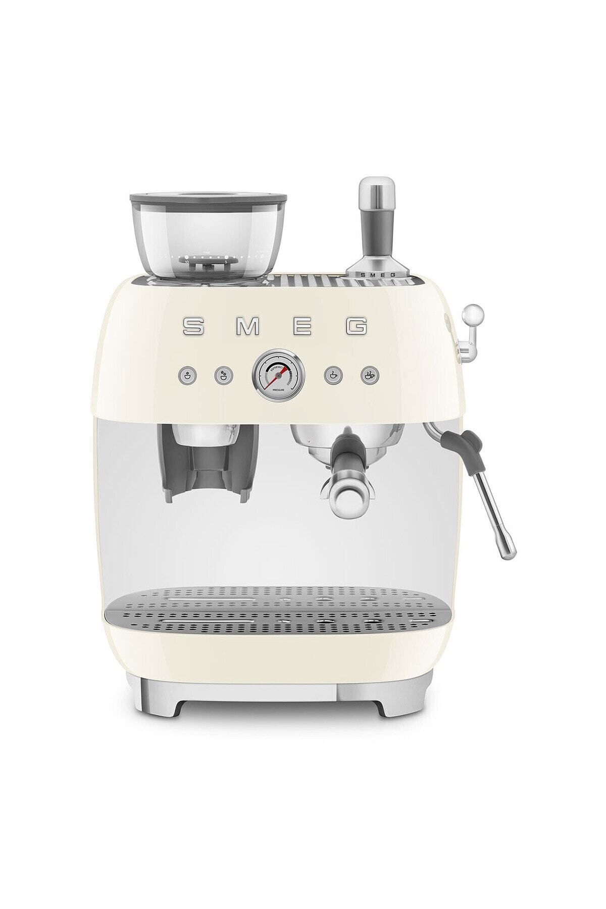 Smeg Egf03creu Krem Öğütücülü Espresso Kahve Makinesi