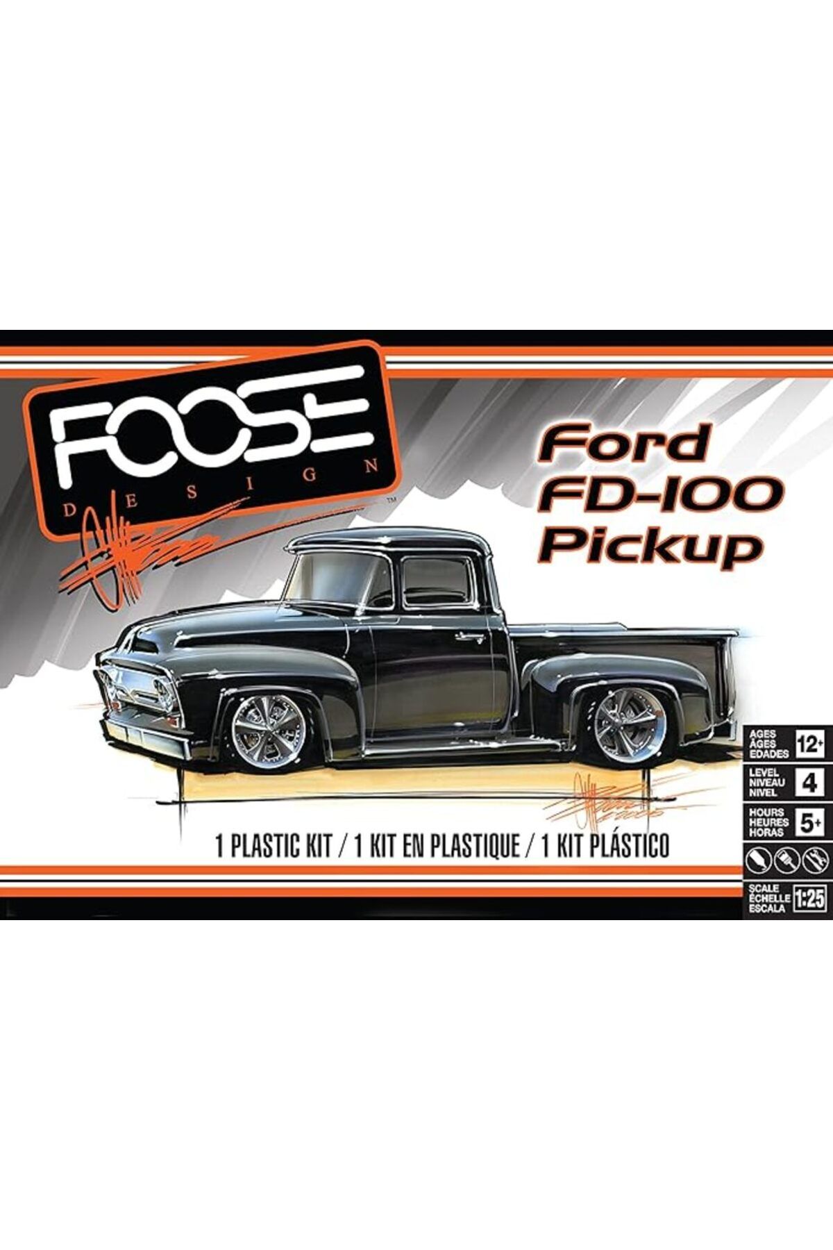 REVELL Ford FD-100 Pickup Foose Design Model Kit Maket Araba VSA14426